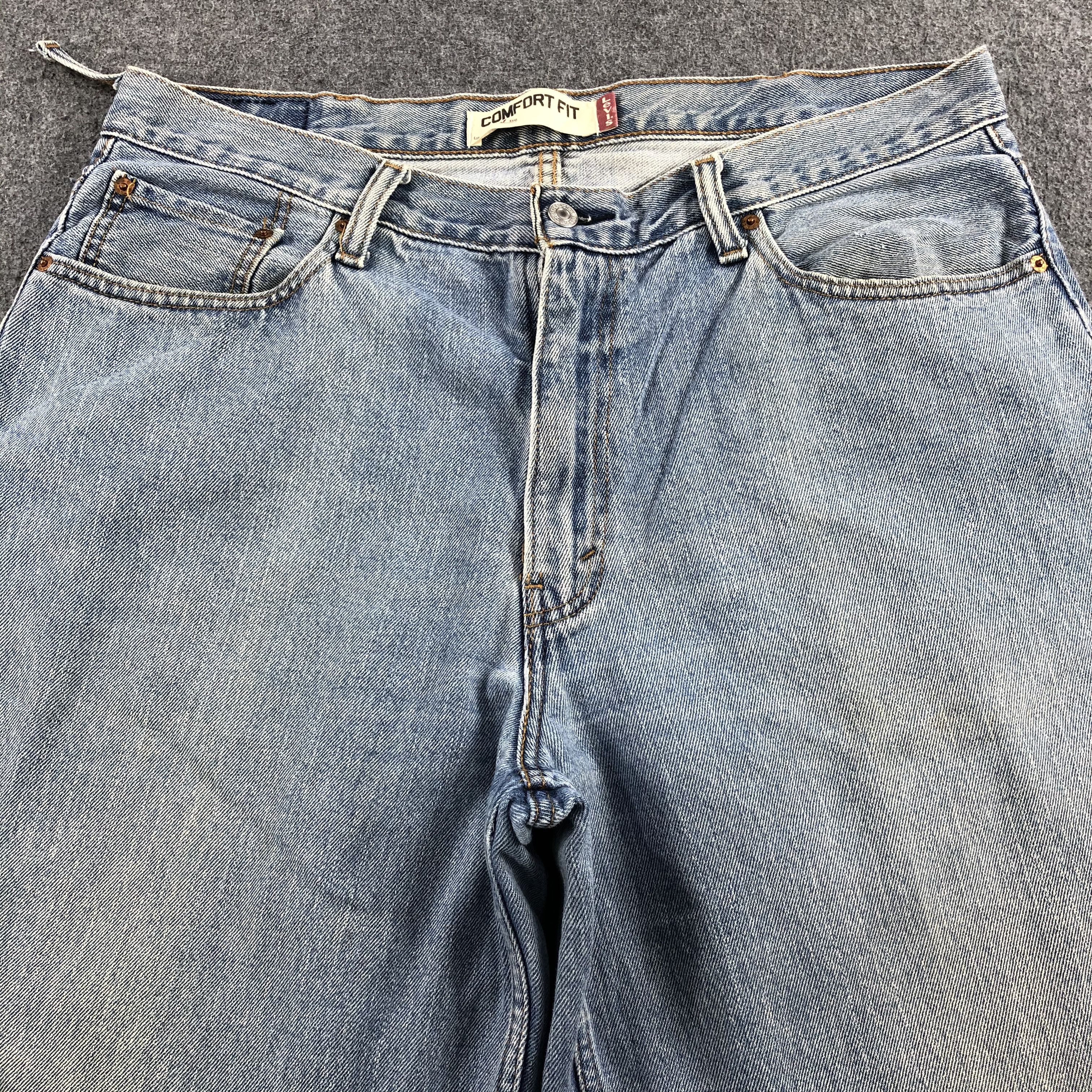 Levi's Vintage Blue Wash Levis 560 Jeans-J1680 Size US 39 - 3 Thumbnail