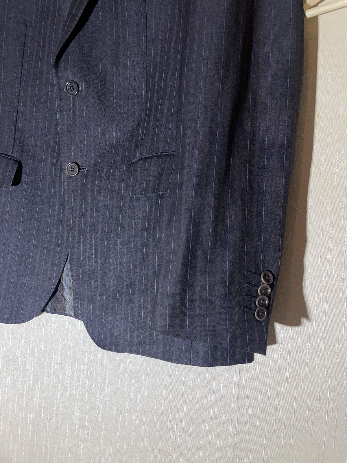 Etro × Vintage Etro vintage streetwear wool blazer Size 50S - 5 Thumbnail