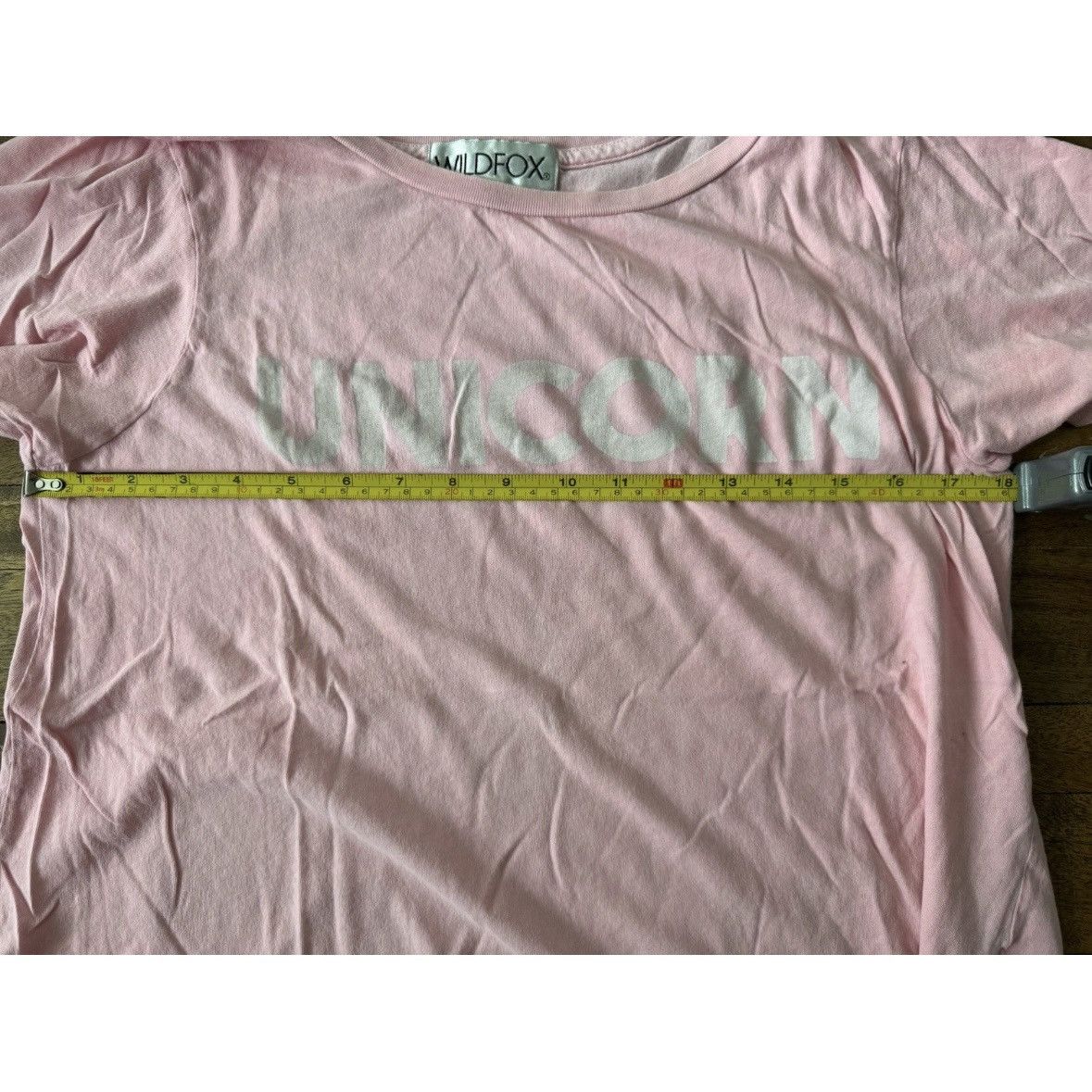 Wildfox Wildfox Pink “UNICORN” Graphic Tee Shirt Women’s M cotton Size M / US 6-8 / IT 42-44 - 10 Thumbnail