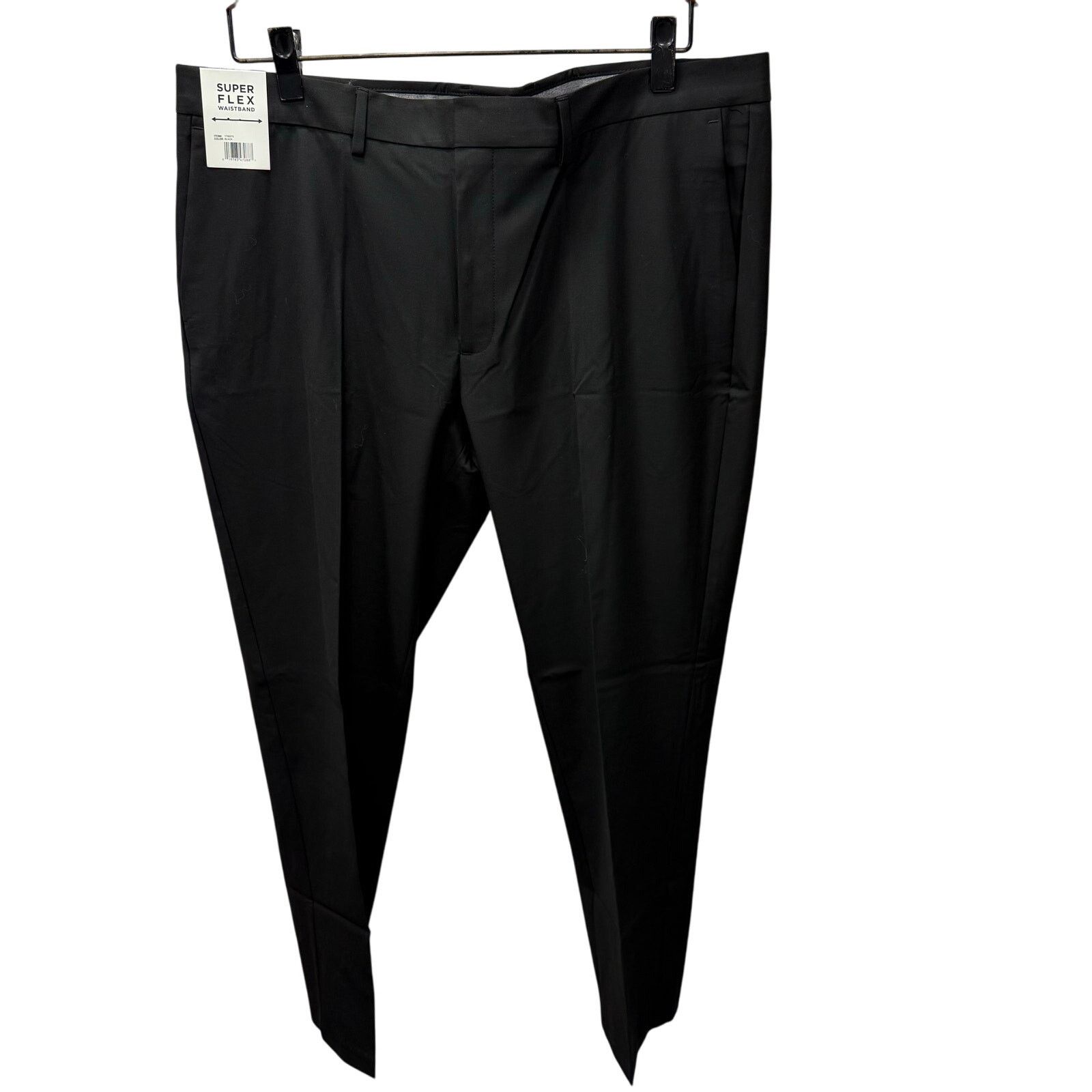 Haggar Haggar Men's Pants 40X29 Super Flex Black NEW #G715 Size US 40 / EU 56 - 1 Thumbnail