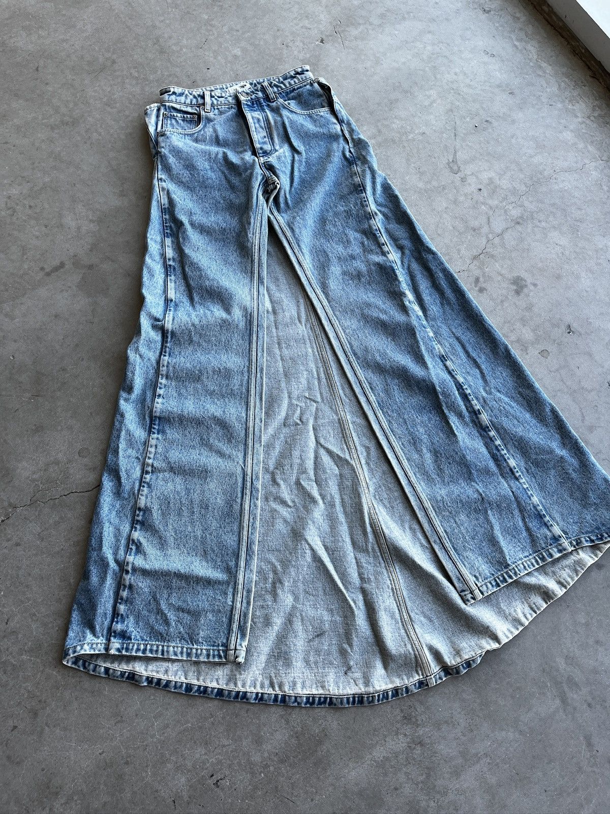 Jean Paul Gaultier Jean Paul Gaultier x Shayne Oliver Fishtail Jeans (unisex) Size US 30 / EU 46 - 11 Thumbnail