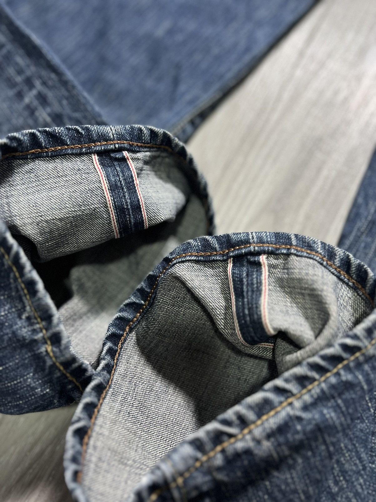 Edwin 90's Edwin Selvedge Denim Pants 505Z Size US 34 / EU 50 - 12 Thumbnail