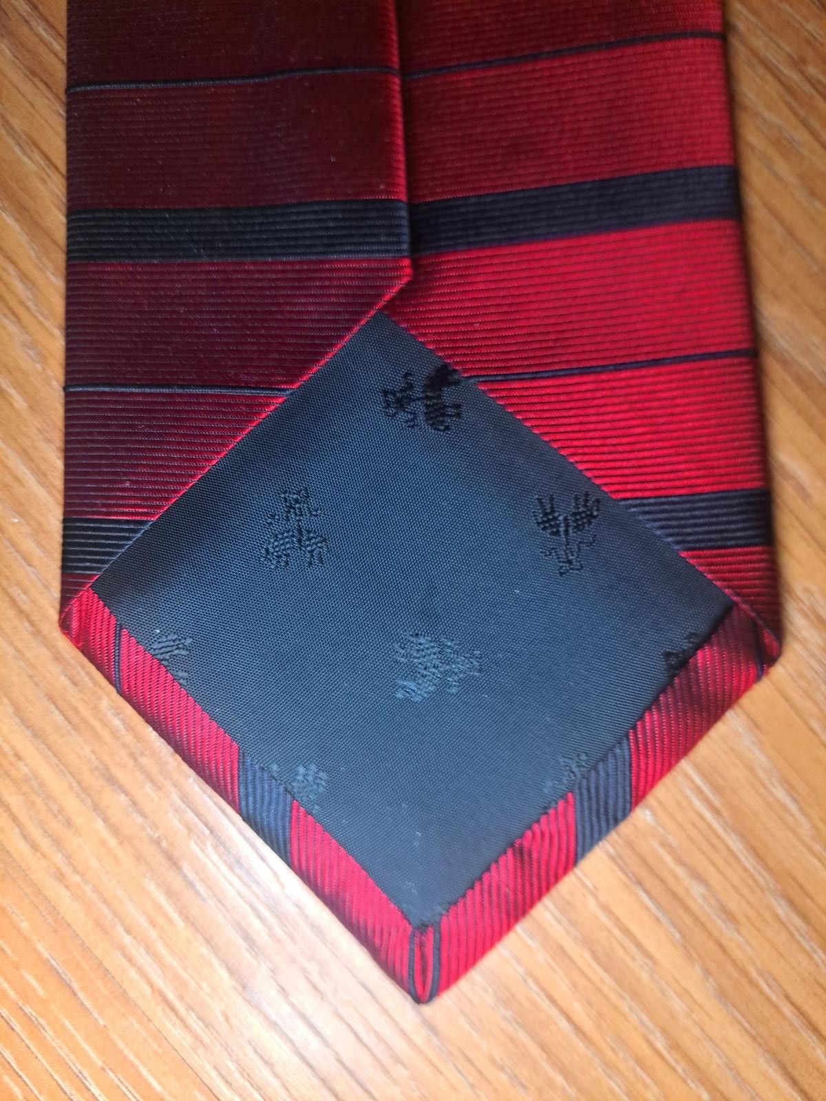 Brooks Brothers Brooks Brothers Silk Tie Red Blue Striped Handmade in USA Size ONE SIZE - 3 Thumbnail