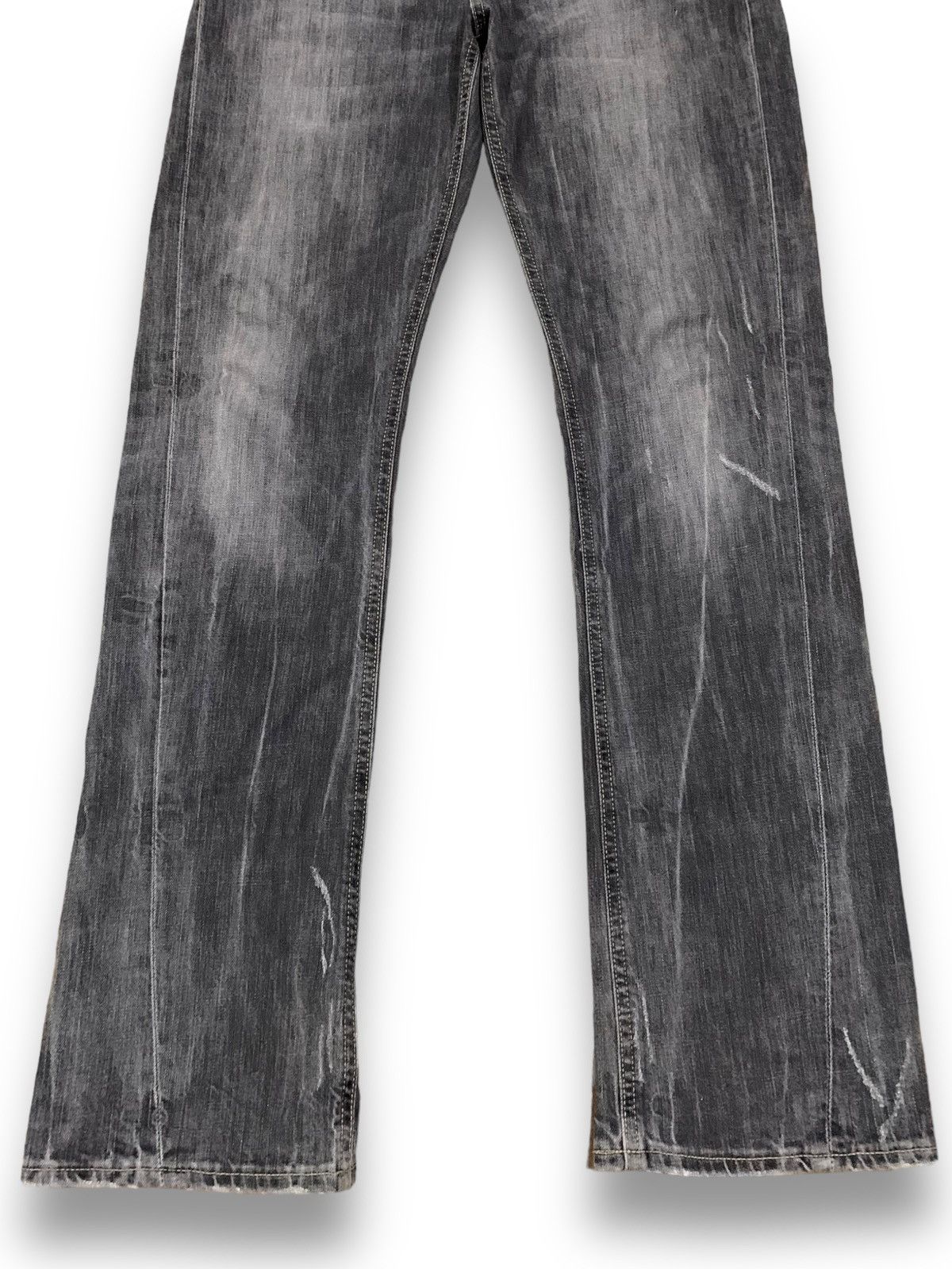 Undercover × Uniqlo Vintage Uniqlo Faded Wash Slim Bootcut Grunge Jeans Size US 31 - 8 Thumbnail