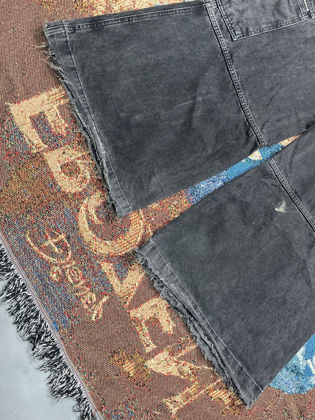 Other Vintage raggad big pocket zipper flared denim Size US 36 / EU 52 - 16 Thumbnail