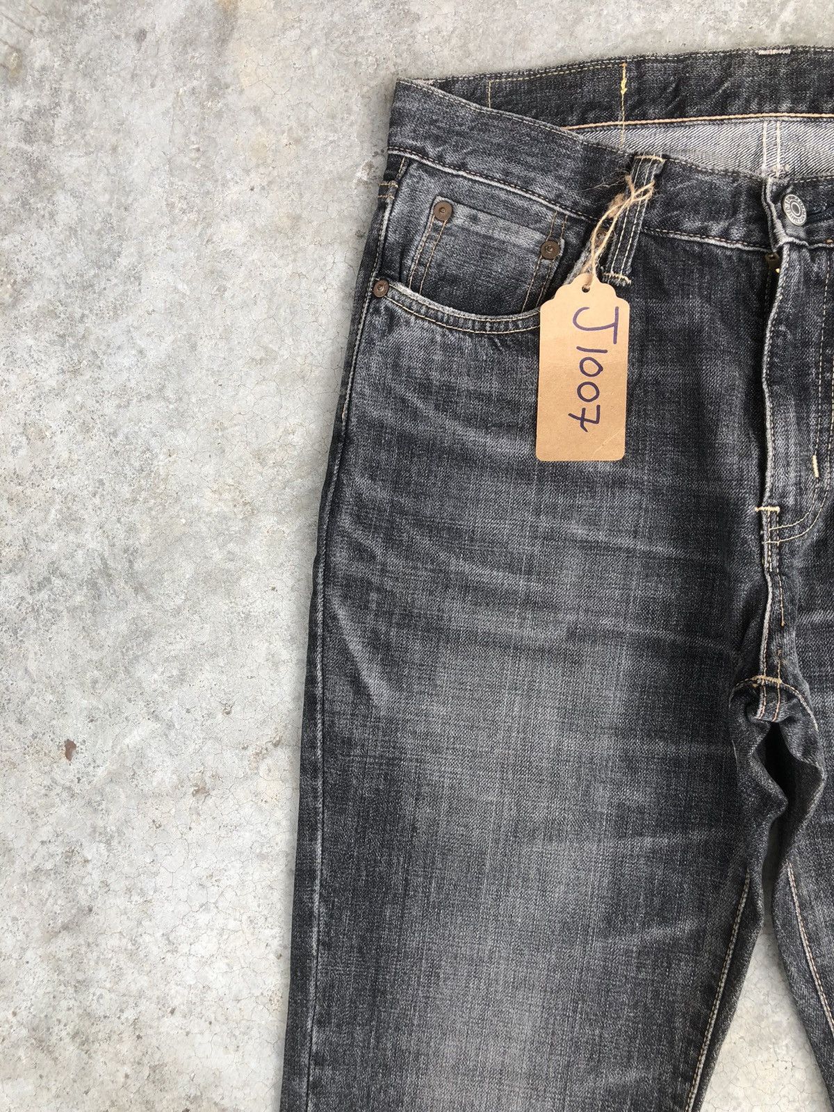 If Six Was Nine Japanese Edwin 800sx Flared Jeans Distressed Jeans Size US 31 - 4 Thumbnail
