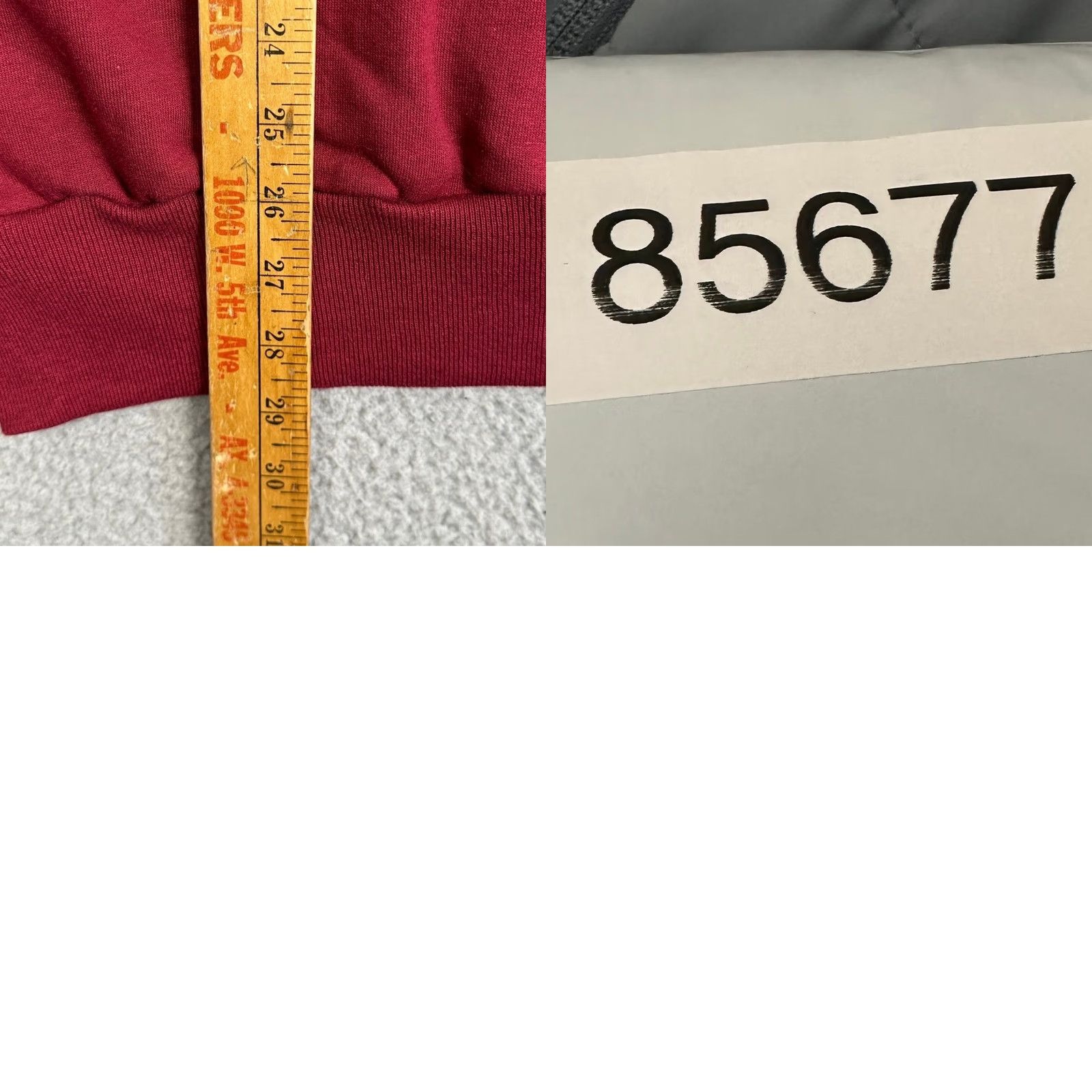 Hanes VINTAGE Hanes Sweatshirt Graphic Print Pullover Burgundy XL Men Grand pa Simply the Best USA Crew Neck Regular Long Sleeve Red Size US XL / EU 56 / 4 - 8 Thumbnail