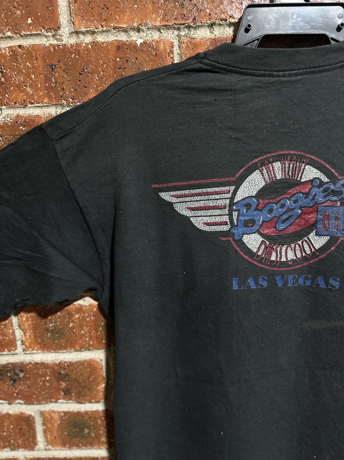 Fruit Of The Loom Vintage Boogies Diner Las Vegas Faded Tee Size US L / EU 52-54 / 3 - 9 Thumbnail