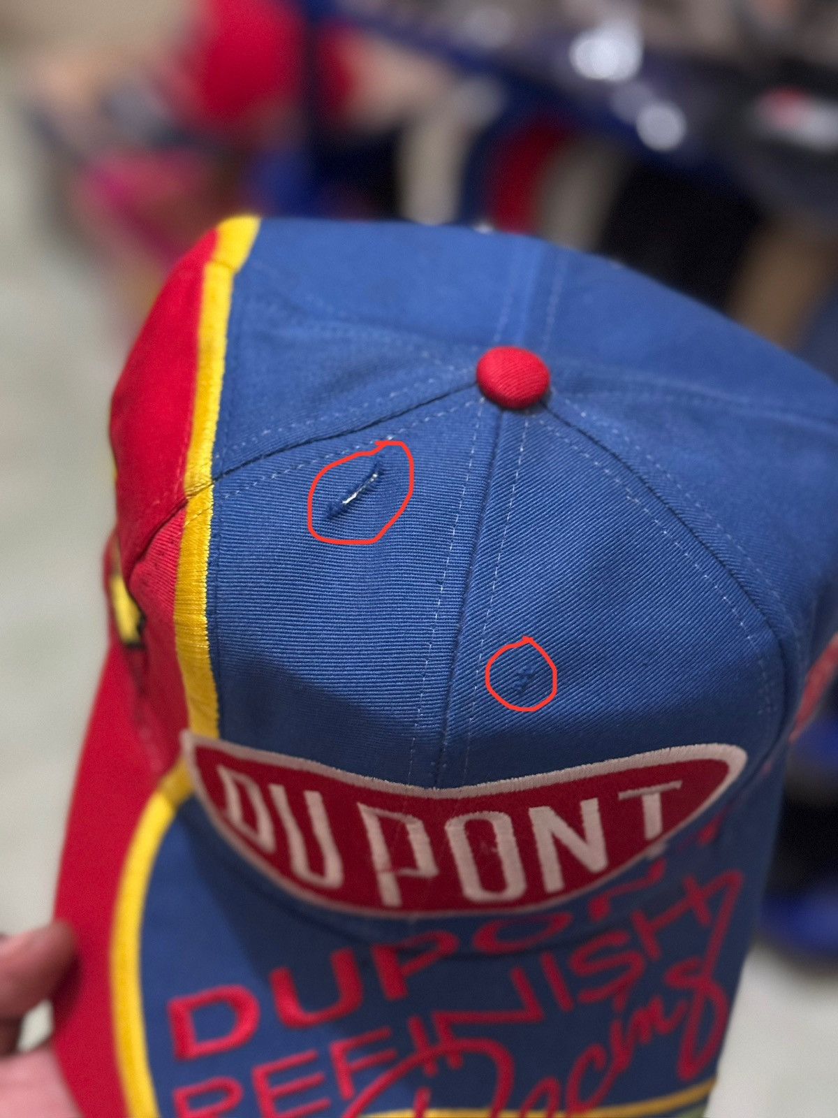 NASCAR × Vintage Jeff Gordon Hat Snapback Nascar 24 Dupont Paint Size ONE SIZE - 6 Thumbnail