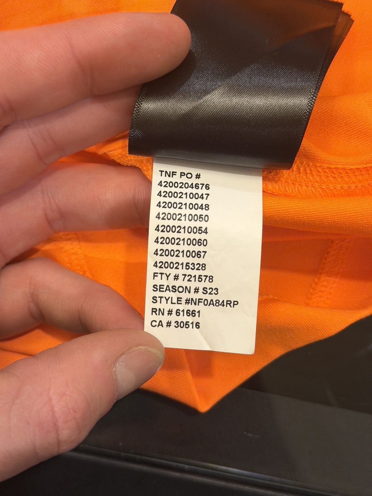 Online Ceramics × The North Face The North Face x Online Ceramics Water LS Shirt - Orange Size US M / EU 48-50 / 2 - 9 Thumbnail