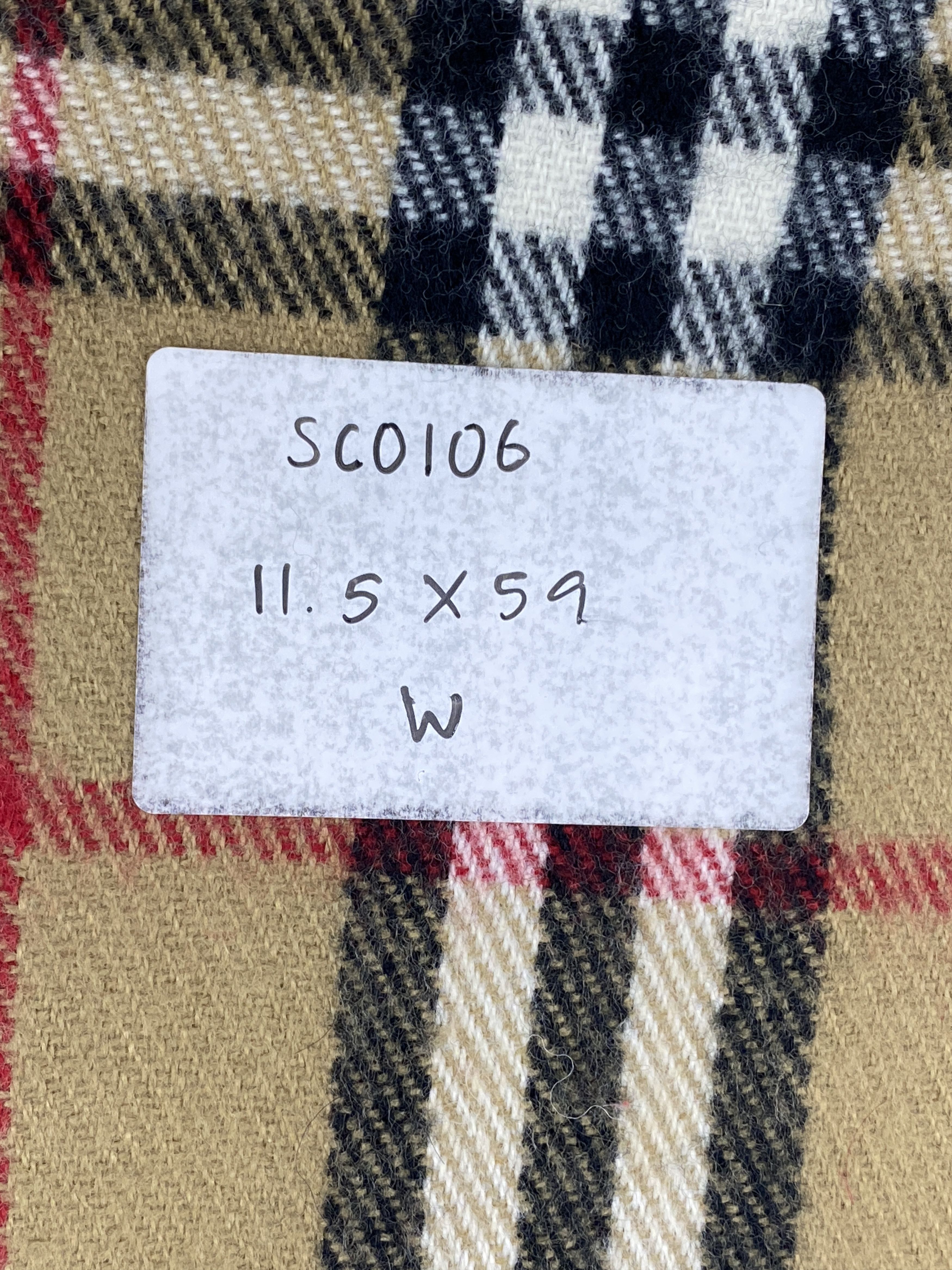 Burberry Burberry Novacheck Scarf / Muffler / Neckwear - SC0106 Size ONE SIZE - 9 Thumbnail
