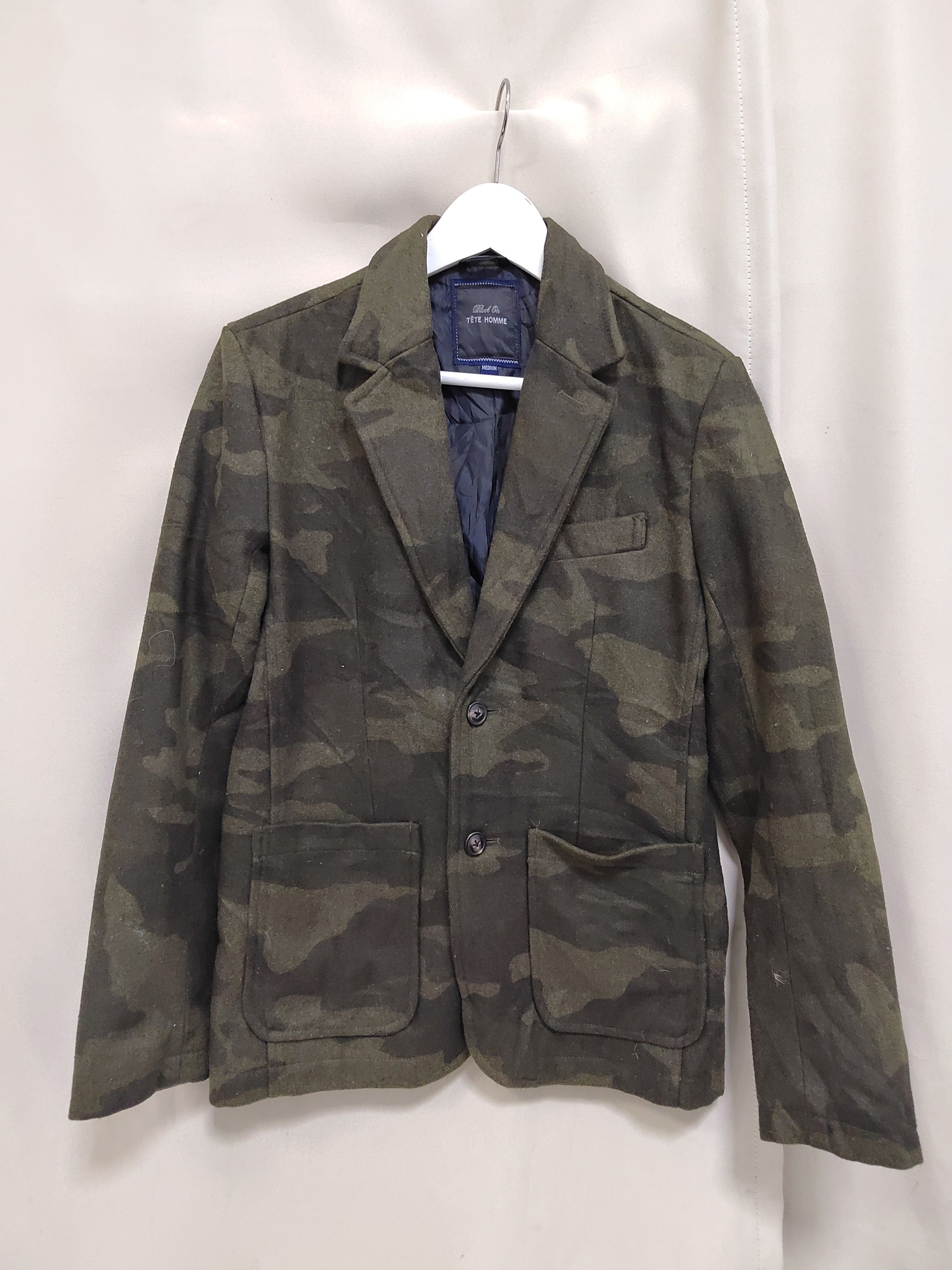 Issey Miyake × Japanese Brand × Tete Homme Tete homme By Issey Miyake Army Size US M / EU 48-50 / 2 - 1 Thumbnail