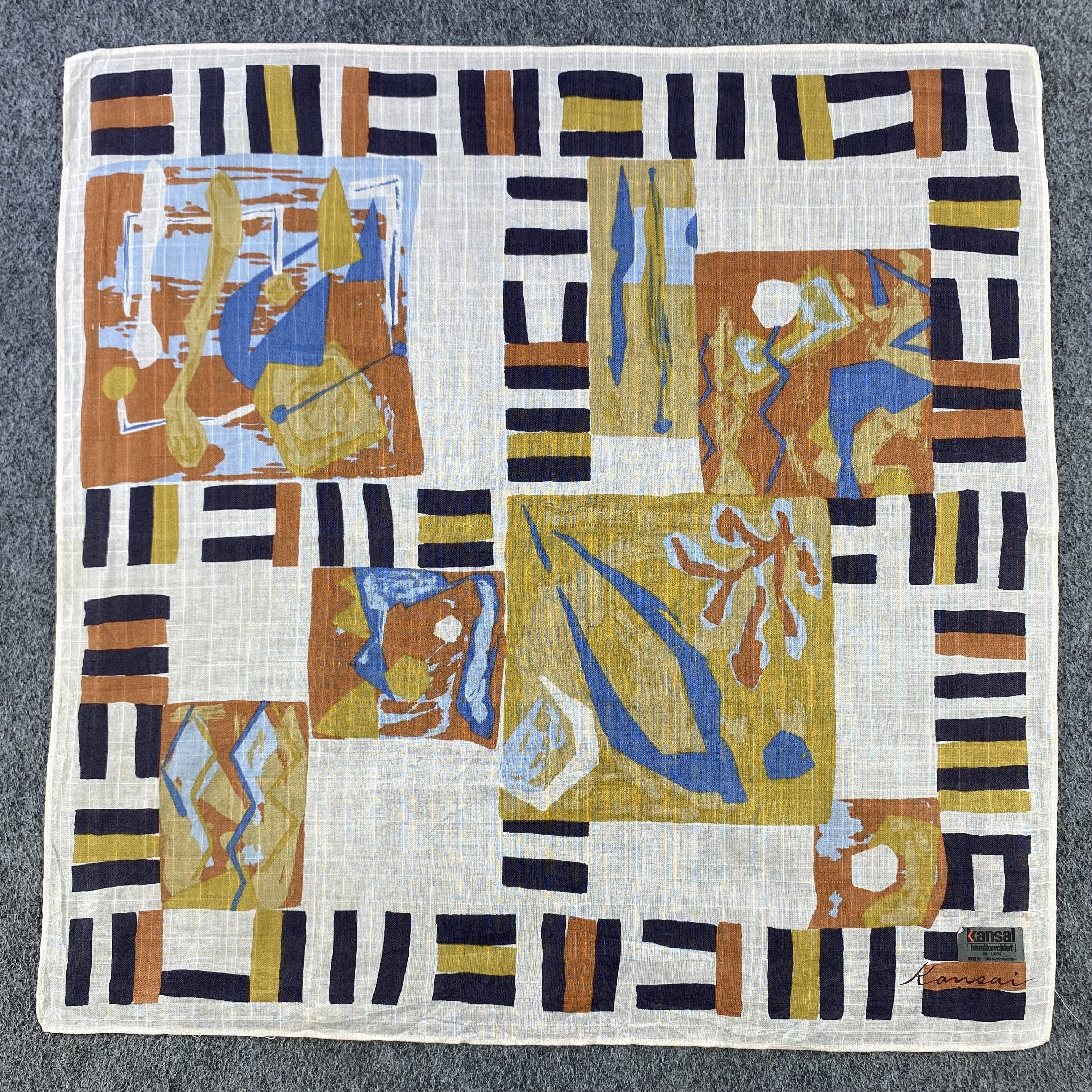 Kansai Yamamoto Kansai Yamamoto Handkerchief/Neckerchief/Bandana HC779 Size ONE SIZE - 1 Thumbnail