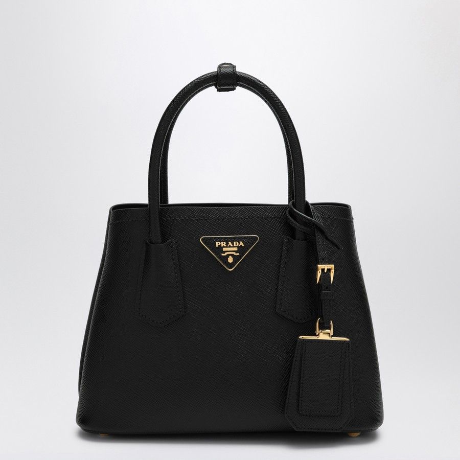 Prada o1d2blof0924 Size : OS / Double Mini Bags In Black Size ONE SIZE - 1 Thumbnail