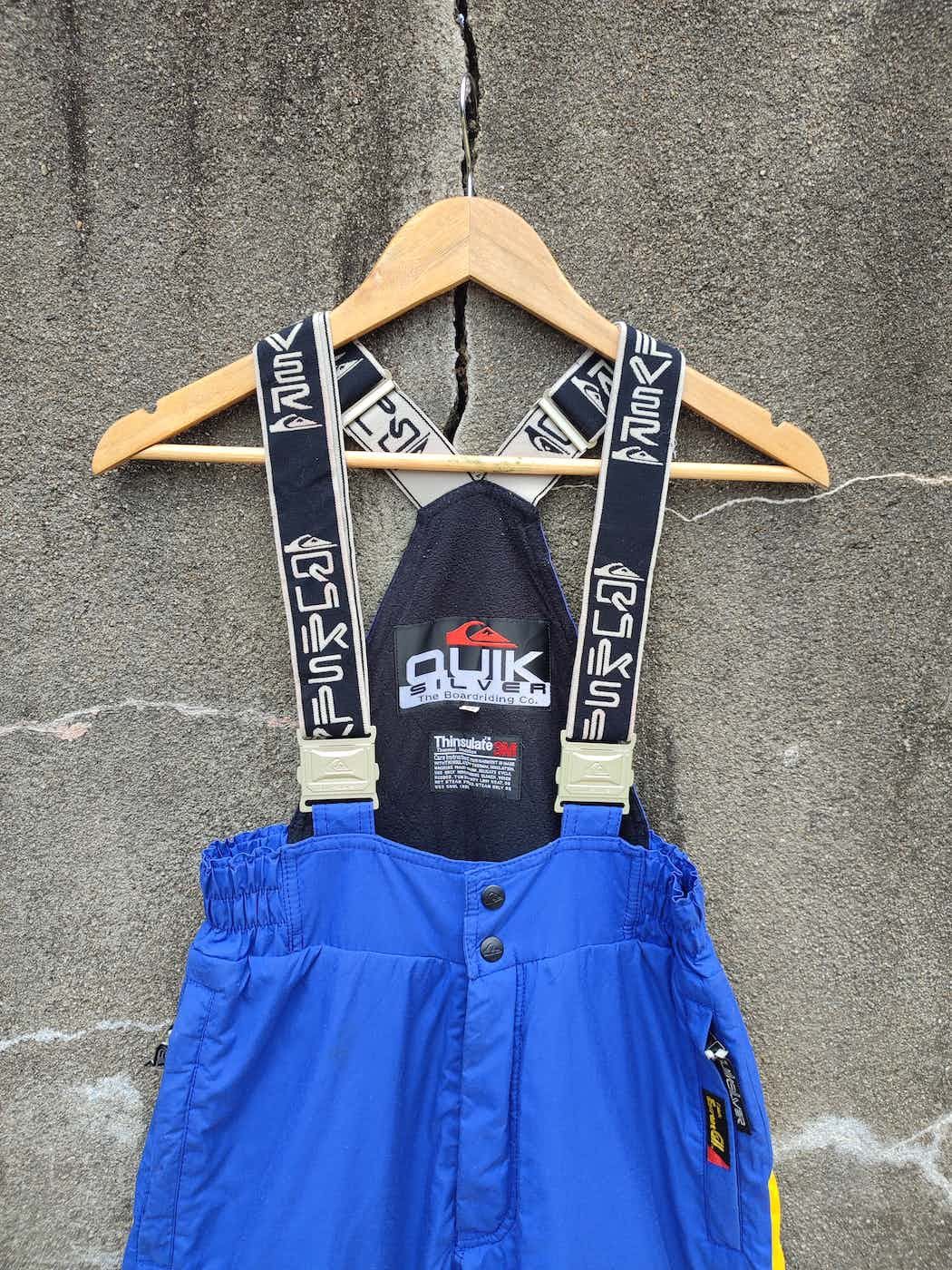 Quiksilver Vintage Quiksilver Thinsulate Insulated Snow Bib Pants Size US 30 / EU 46 - 11 Thumbnail