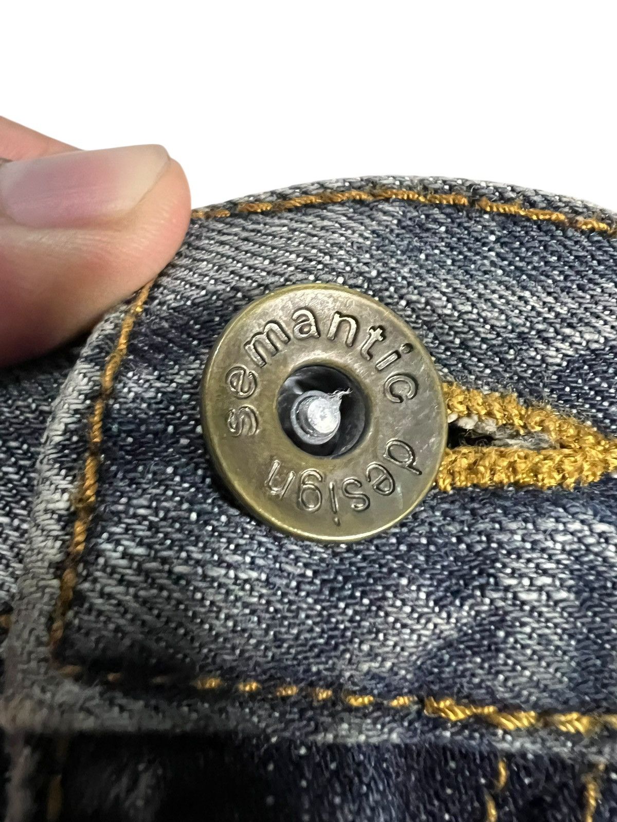 semanticdesign 💥FLARE💥SEMANTIC DESIGNS DISTRESS DENIM JEAN Size US 30 / EU 46 - 9 Thumbnail