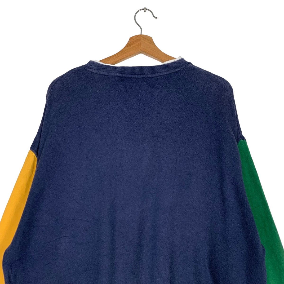 Hamilton HAMILTON Big Logo Colorblock Sweatshirts #0716-C33 Size US M / EU 48-50 / 2 - 8 Thumbnail