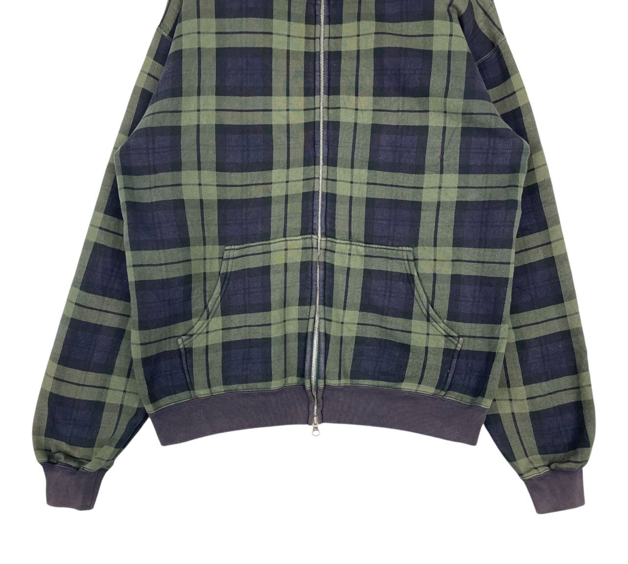 MasterPiece Vintage Masterpiece Japan Checkered Zip Up Hoodie Size US M / EU 48-50 / 2 - 7 Thumbnail