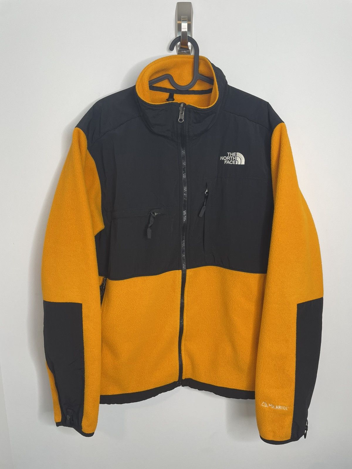 The North Face The North Face Denali Polartec Jacket Yellow Black Large Size US L / EU 52-54 / 3 - 1 Thumbnail