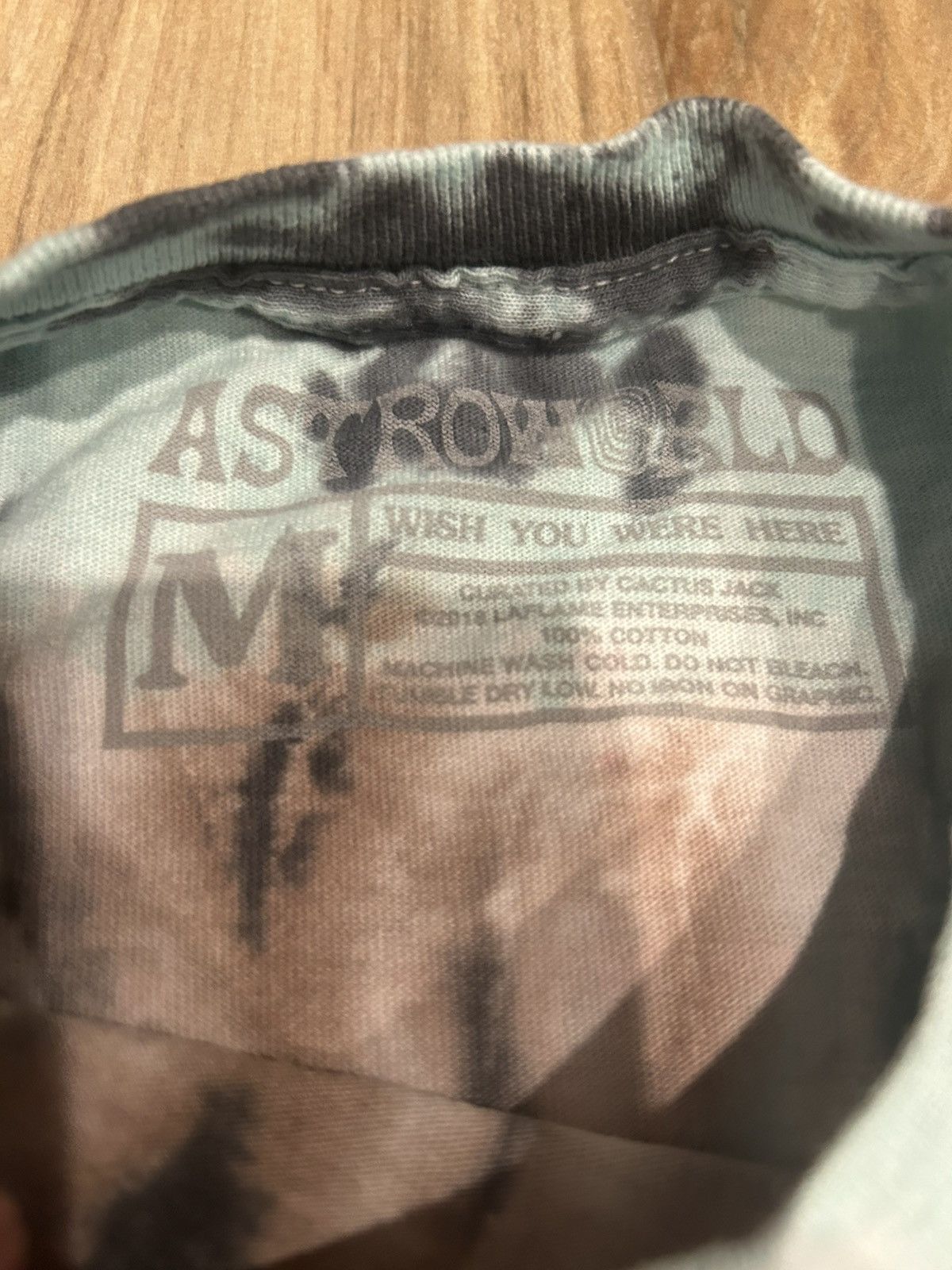 Band Tees × Travis Scott Travis Scott Astroworld Tour Boston Exclusive Tee Size US M / EU 48-50 / 2 - 3 Thumbnail