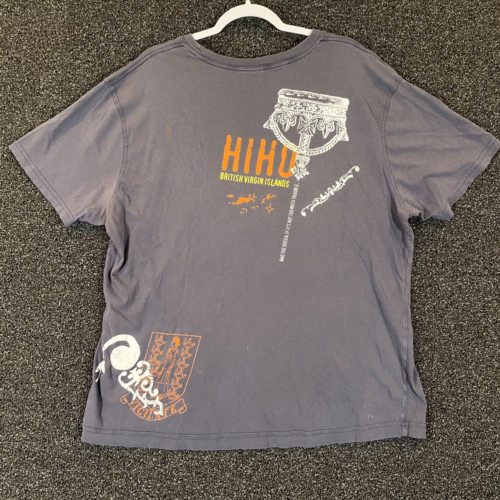 Vintage Windsurfer Shirt Mens XL Gray Tee Short Sleeve Surfing Beach HIHO Shirt (Windsurfer) - HIHO Mens XL Gray T-Shirt Size US XL / EU 56 / 4 - 7 Thumbnail