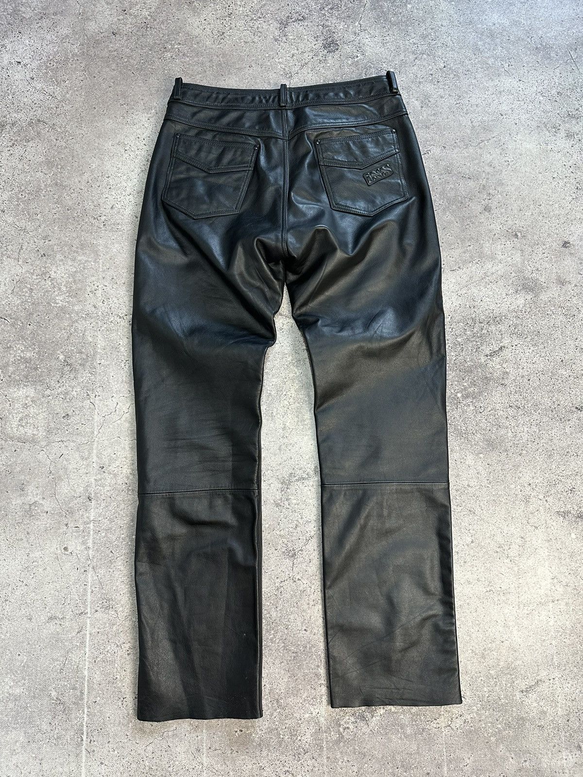Leather Vintage IXS Leather Pants Black Riding Y2K Archival Size US 34 / EU 50 - 9 Thumbnail