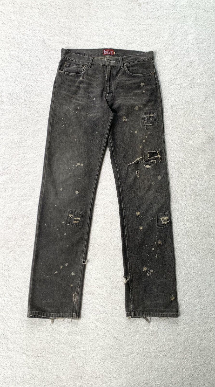 2000s Ba-tsu Distressed Denim Pants