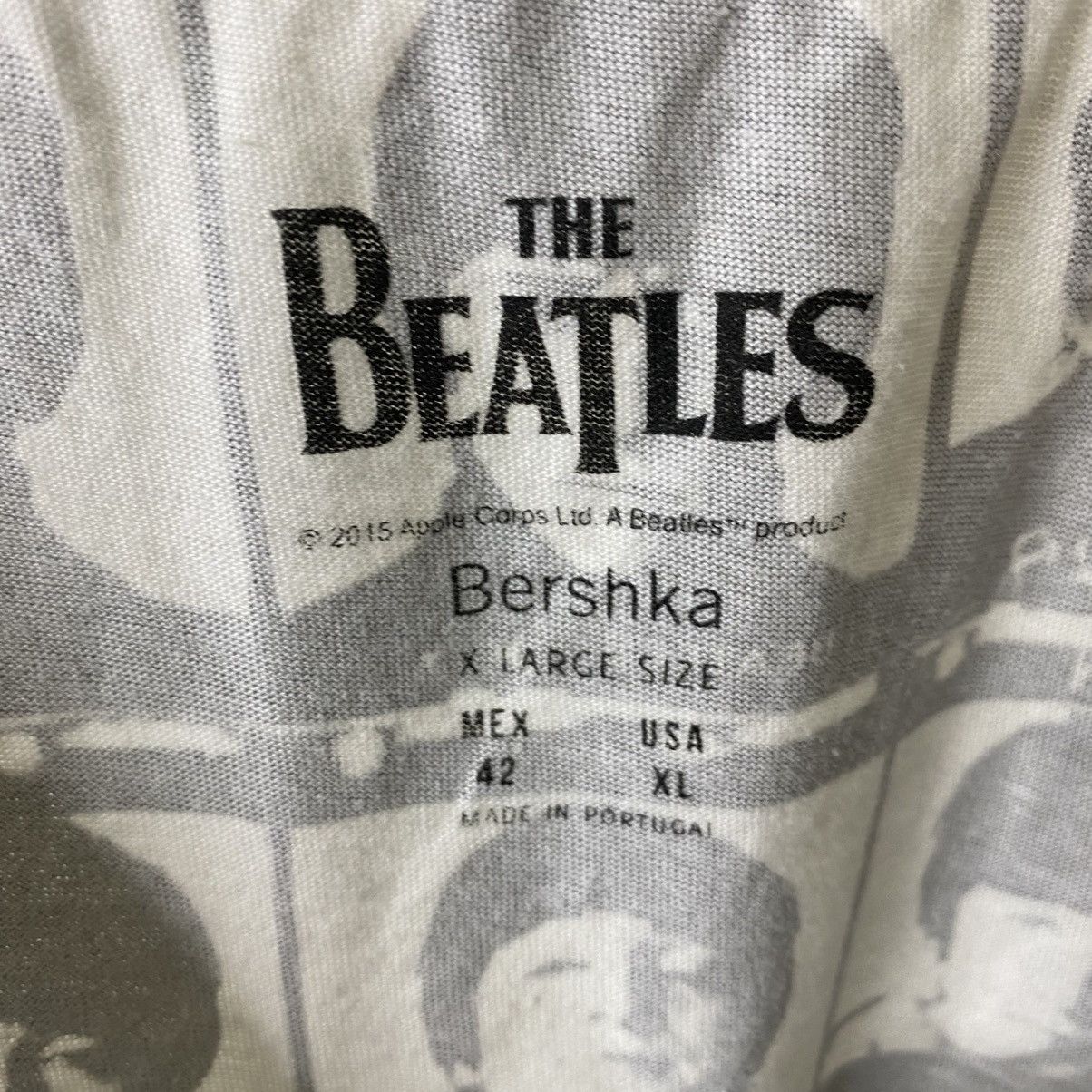 Band Tees Bershka x The Beatles AllOverPrint Tank Top Size US L / EU 52-54 / 3 - 3 Thumbnail