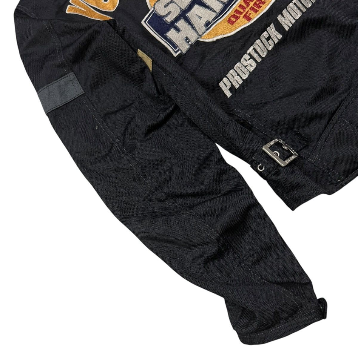 YELLOW CORN Vintage Yellow Corn Sledge Hammer Moto Racing Padded Jacket Size US L / EU 52-54 / 3 - 8 Thumbnail