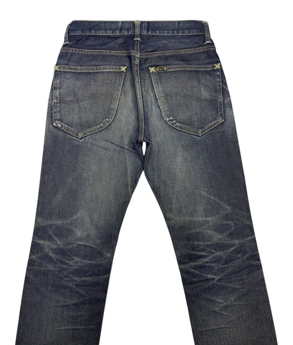 Lee 🔥LEE 101 DISTRESSED AGED DENIM JEANS Size US 27 - 6 Thumbnail