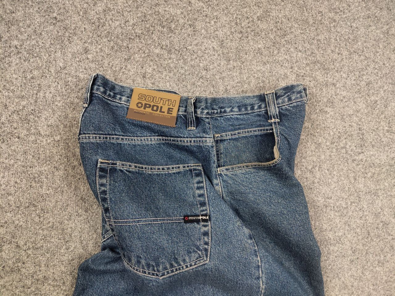 Southpole Vintage Southpole baggy Blue denim Shorts Y2k Style Rap Size US 36 / EU 52 - 12 Thumbnail