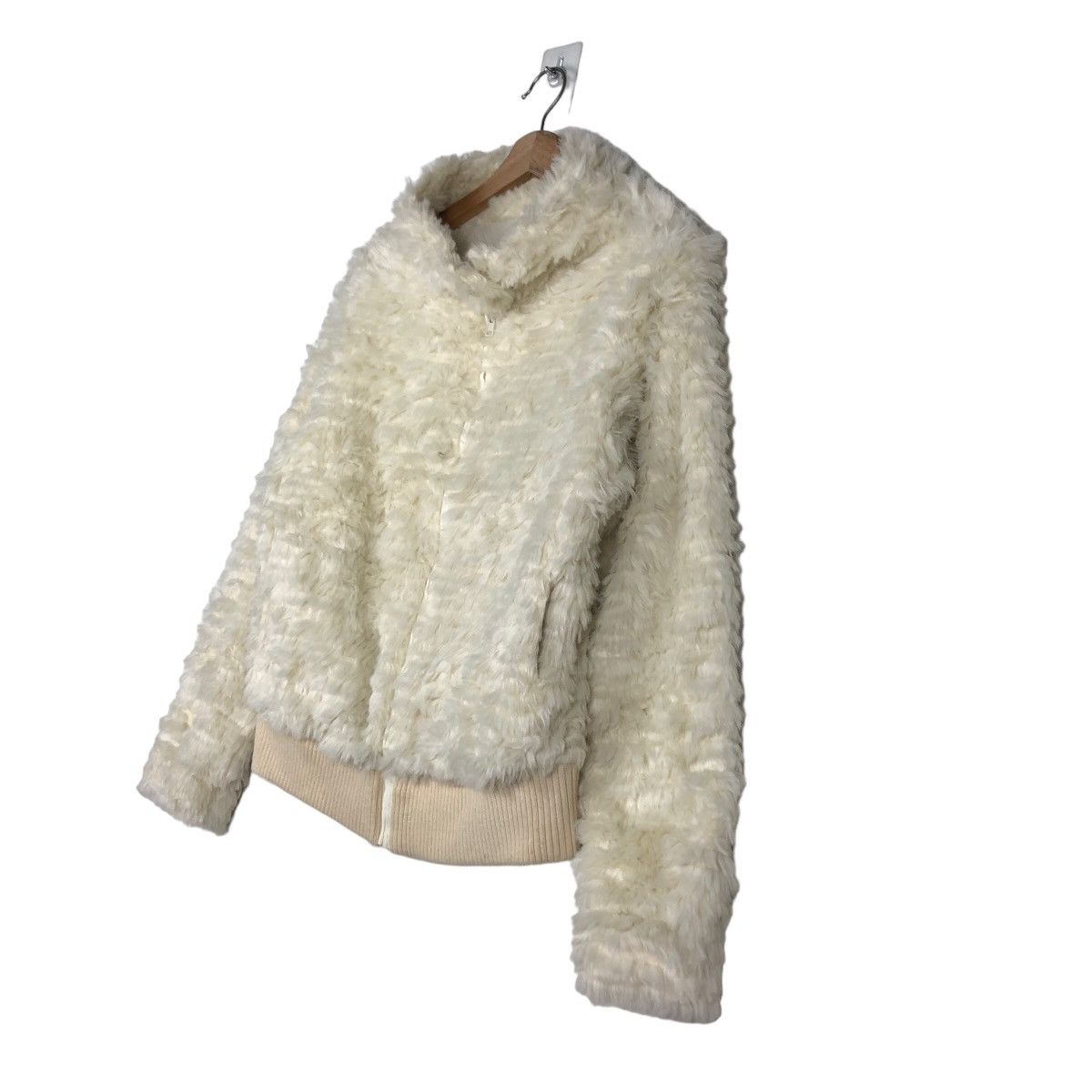 Issey Miyake Mink Fur Bomber Jacket Cropped Design Tsumori Chisato Japan Size US M / EU 48-50 / 2 - 2 Thumbnail