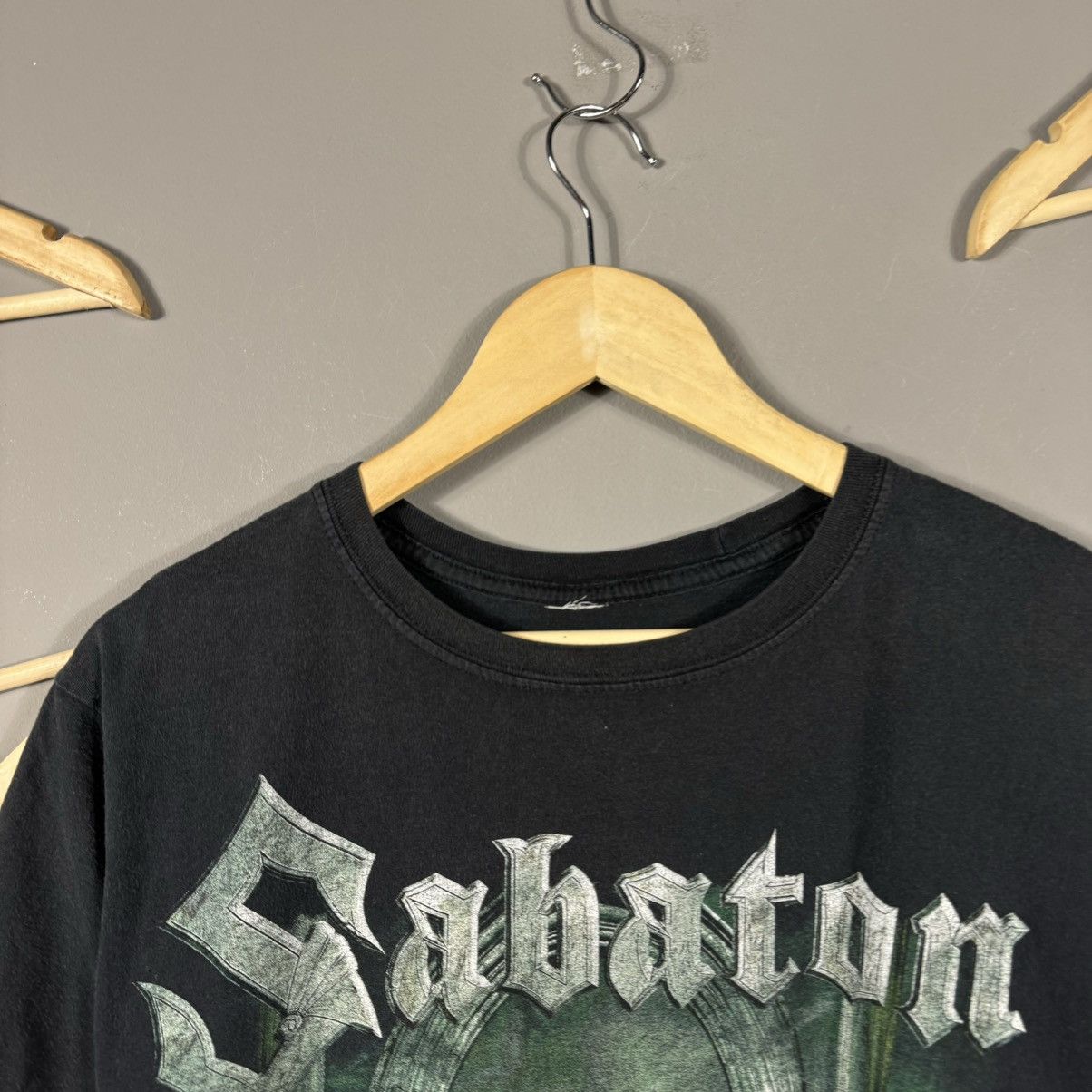 Band Tees × Vintage Sabaton To Hell And Back Heroes T-shirt Size US M / EU 48-50 / 2 - 5 Thumbnail