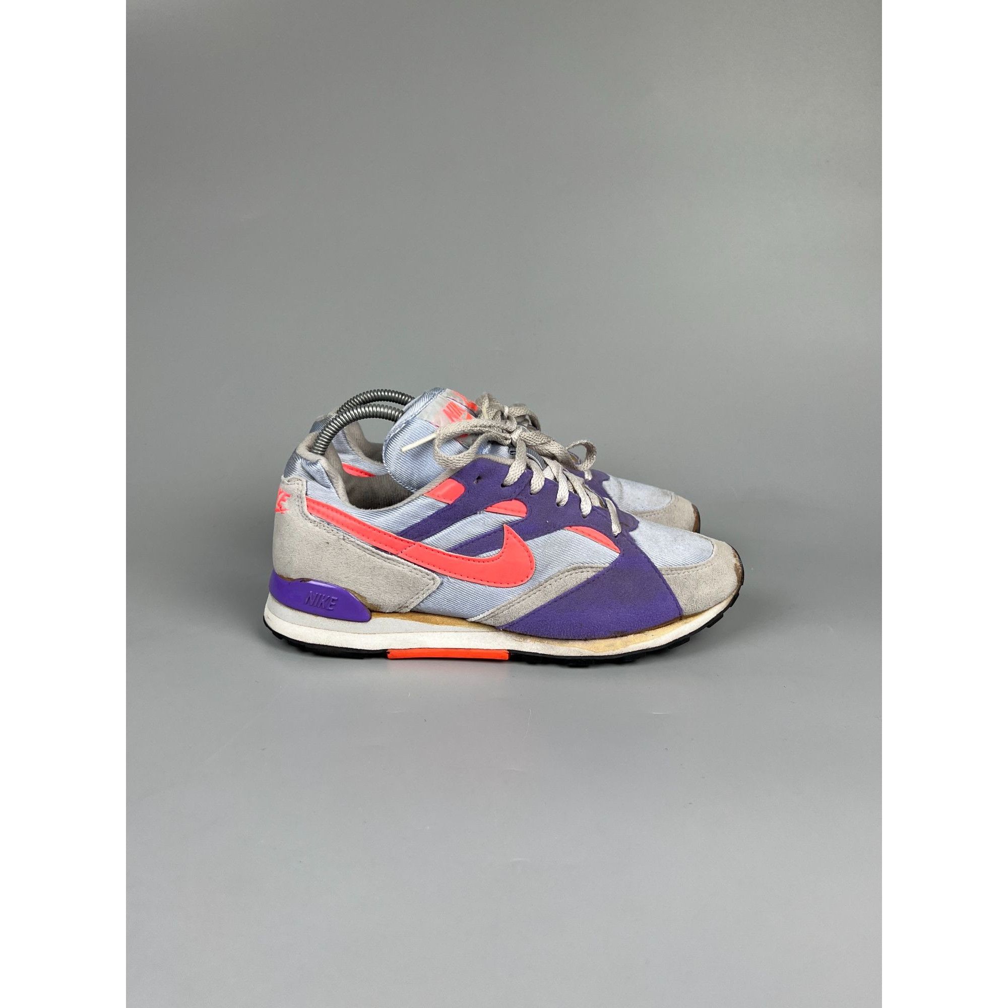 Nike 1991 Vintage Nike Waffle Racer Faux Suede Sneakers (Y0865) Size US 8.5 / IT 38.5 - 1 Thumbnail