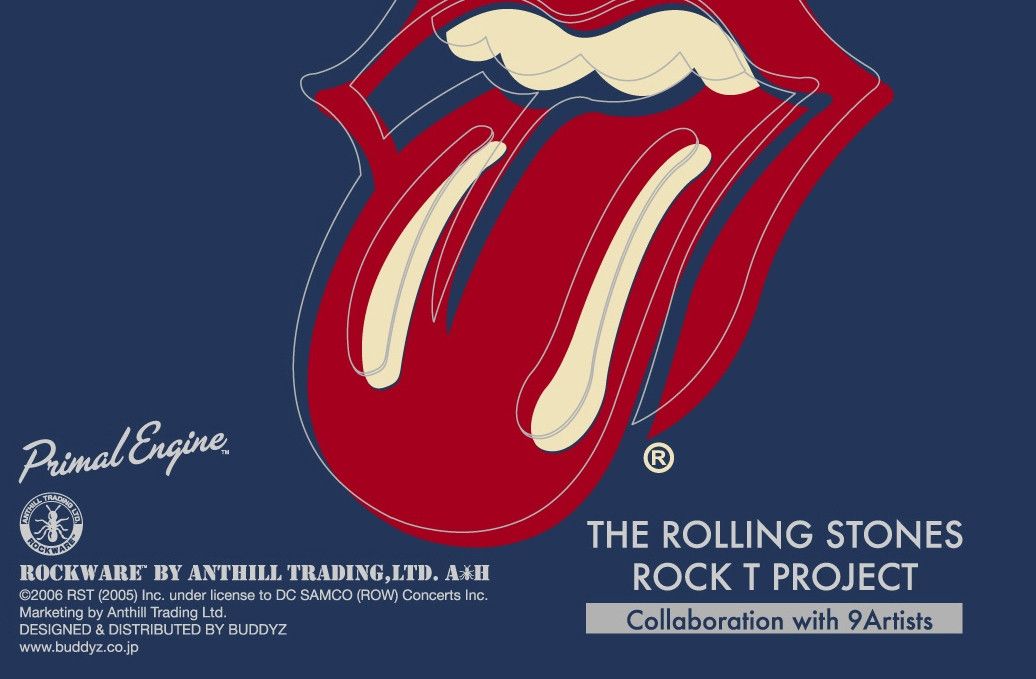 Band Tees Vintage 2007 Rolling Stones Primal Engine Licks Neon Graphic Size US L / EU 52-54 / 3 - 6 Thumbnail