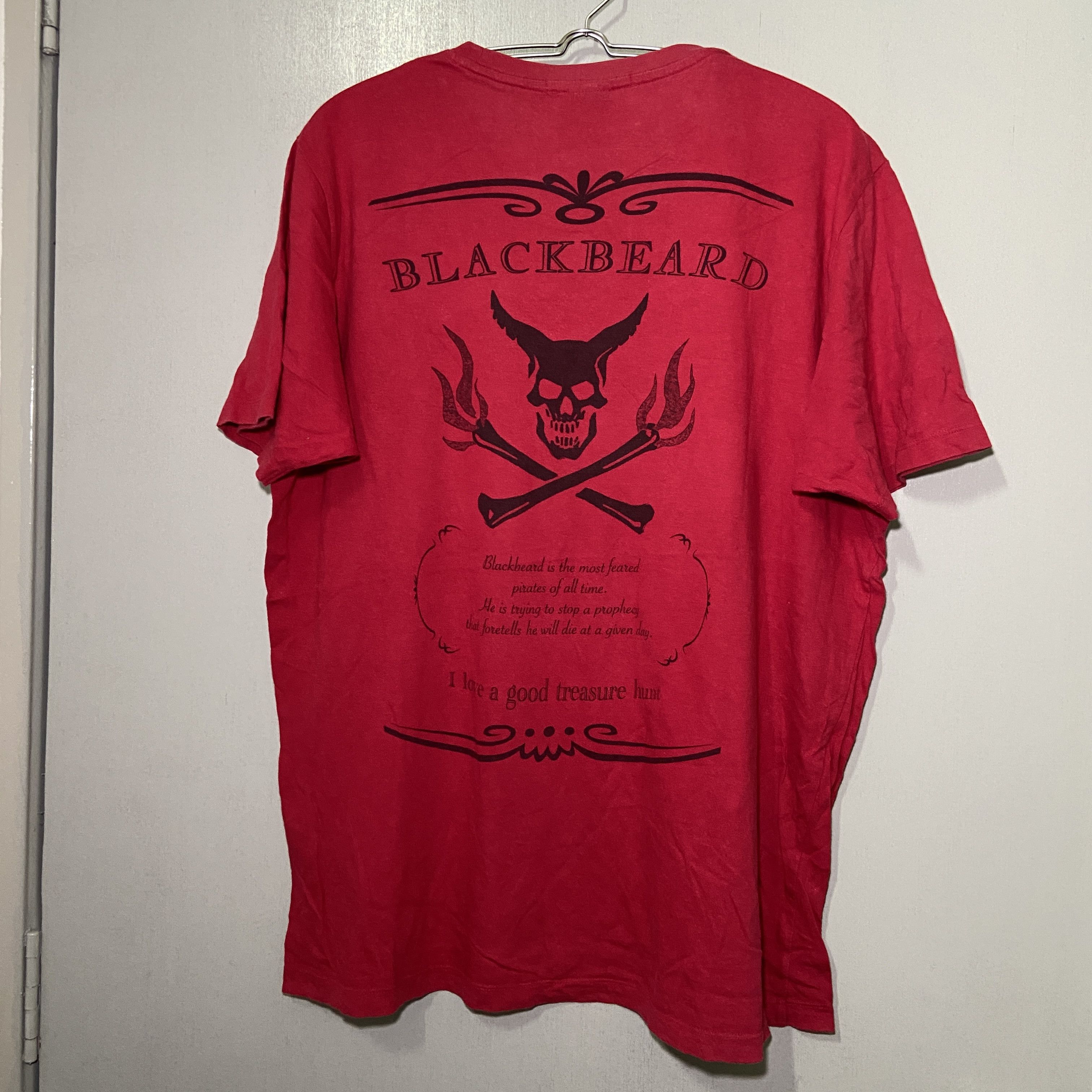 Uniqlo UT x Black Beard Pirates of The Caribbean Size US XL / EU 56 / 4 - 1 Thumbnail