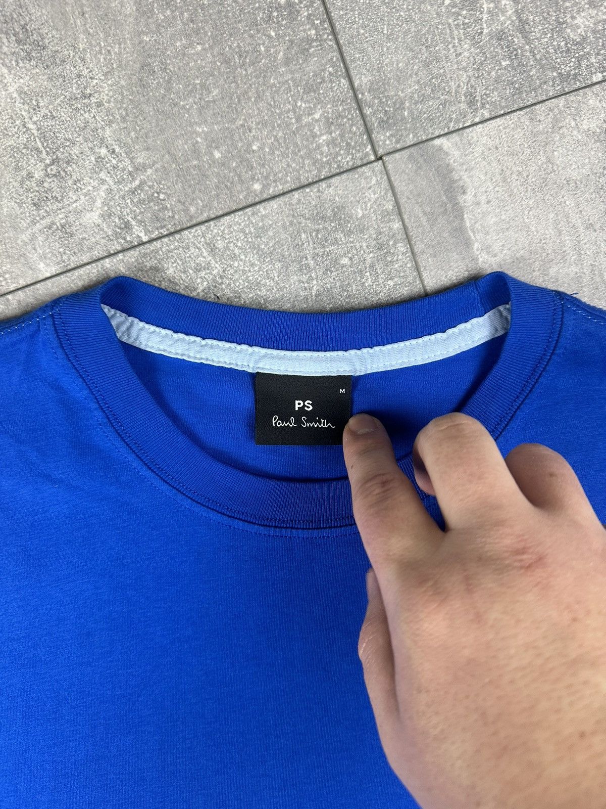 Paul Smith Paul Smith Luxury Blue Small Logo t-Shirt Size US M / EU 48-50 / 2 - 4 Thumbnail