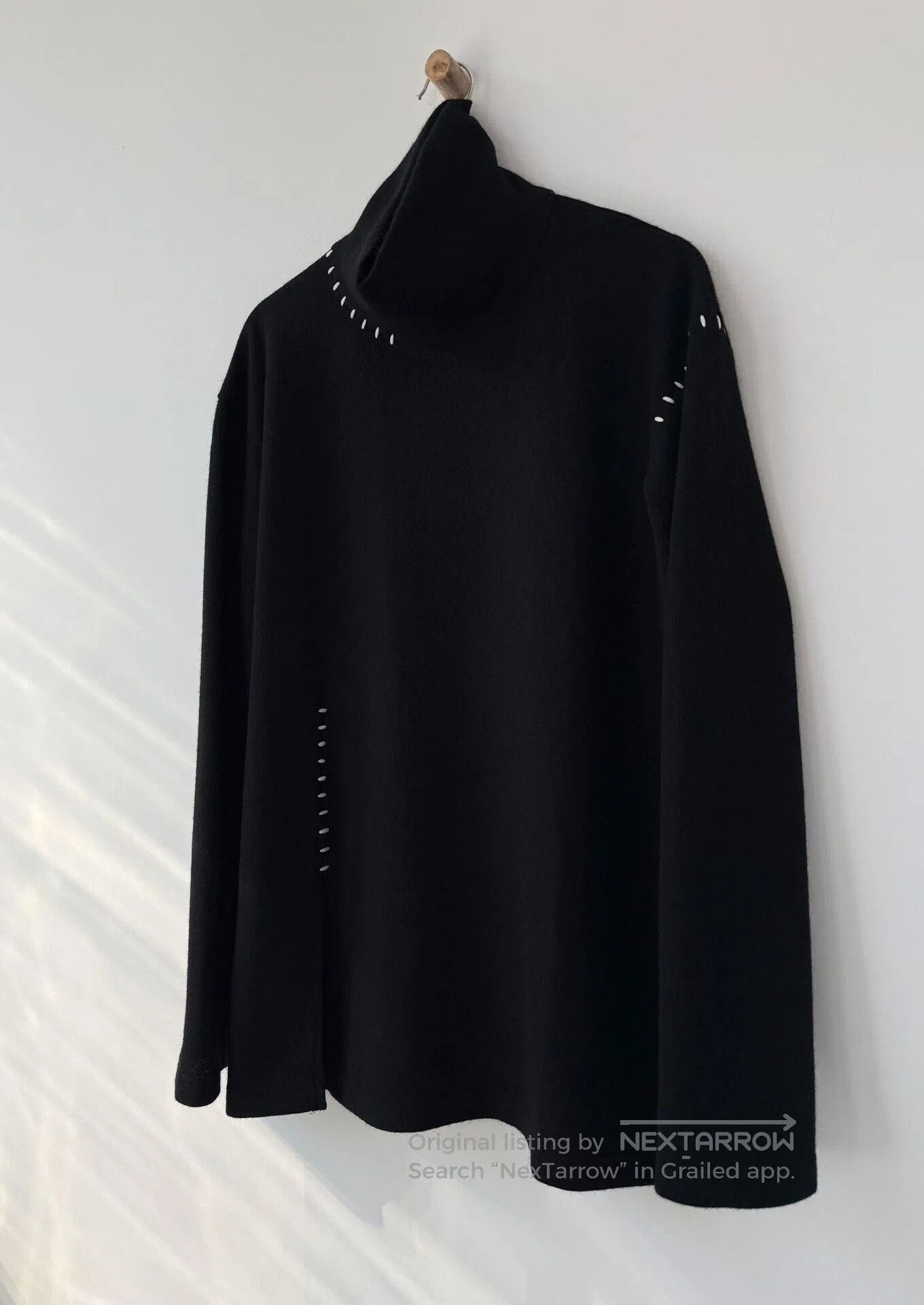 Yohji Yamamoto Yohji Yamamoto Wool Turtleneck Top. Size US L / EU 52-54 / 3 - 5 Thumbnail