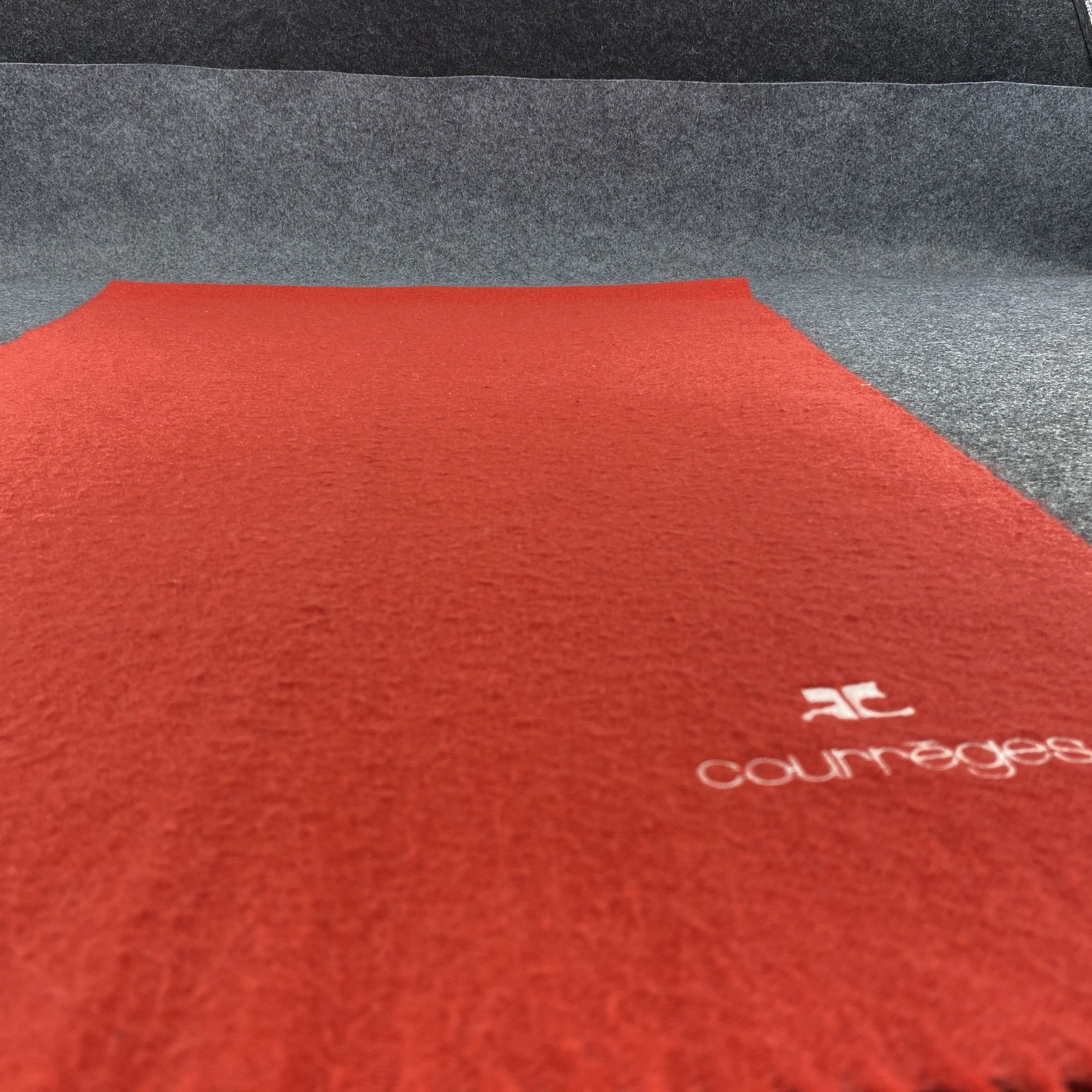 Courreges × Vintage GF10665 Courreges Scarf Neck Wear Muffler Size ONE SIZE - 5 Thumbnail