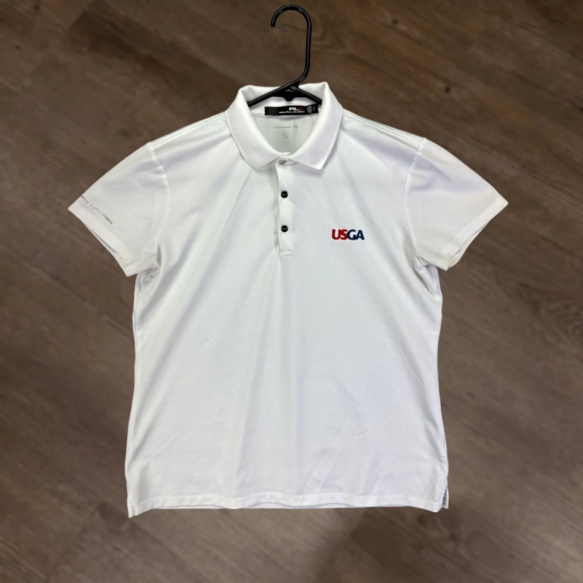 RLX Ralph Lauren VINTAGE RLX Ralph Lauren Polo Shirt Womens Small S White USGA Classic Golf Rugby Ladies Size S / US 4 / IT 40 - 1 Thumbnail