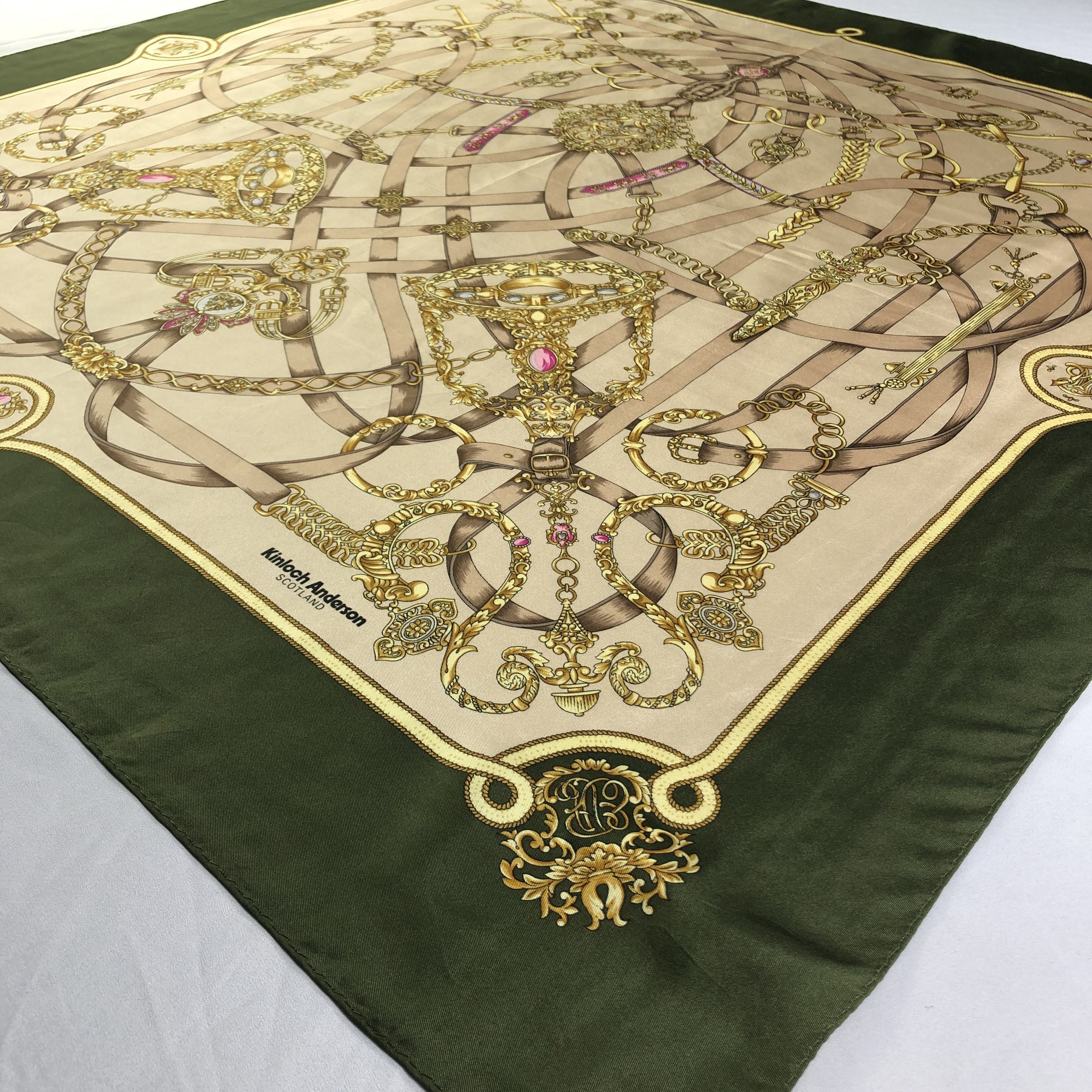 Vintage Vintage Kinloch Anderson Silk Scarf Size ONE SIZE - 3 Thumbnail