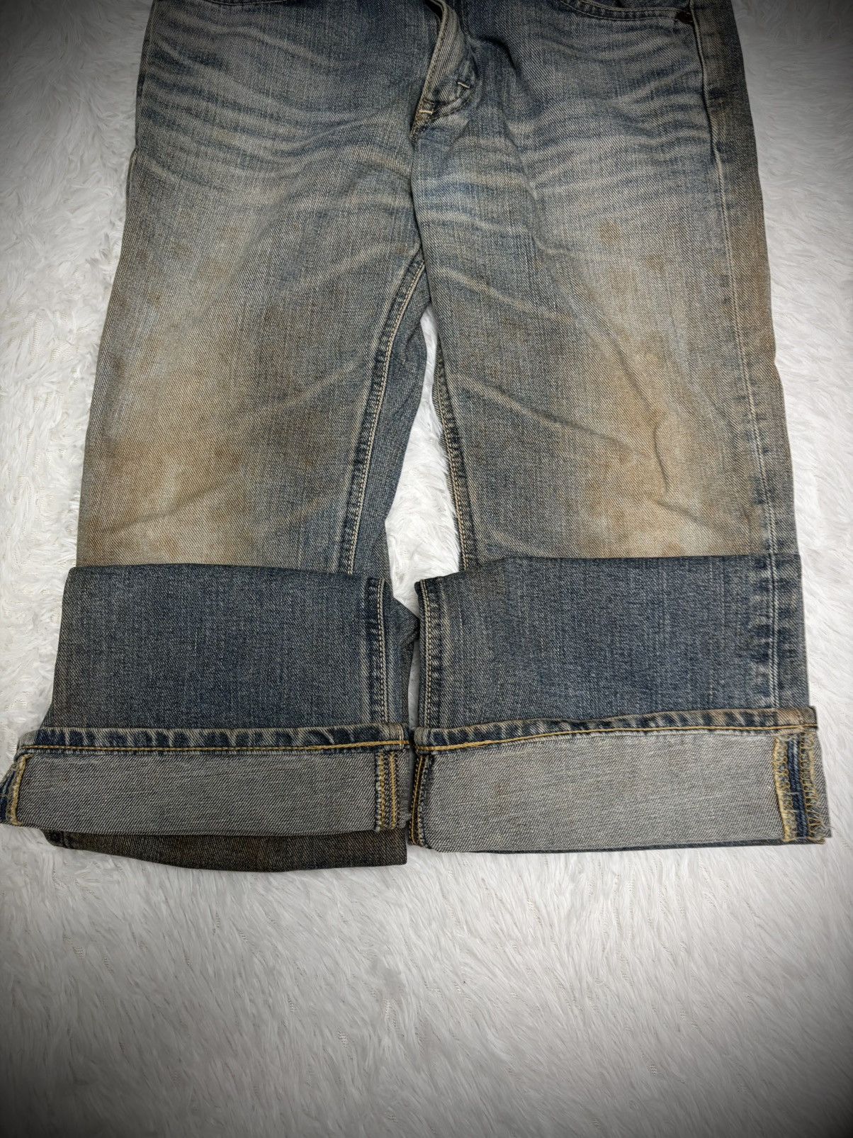 Vintage Vintage Lee Riders Cowboy Bootcut Flared Rusty Mudwash Jeans Size US 30 / EU 46 - 8 Thumbnail