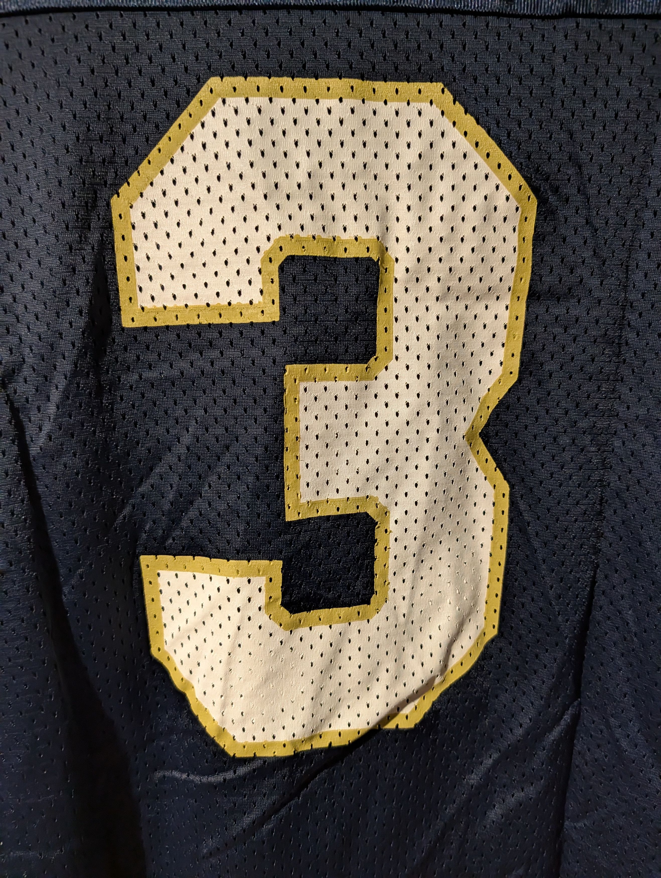 Champion Vintage 90s Champion Notre Dame Fighting Irish Jersey Mesh Size US XL / EU 56 / 4 - 8 Thumbnail
