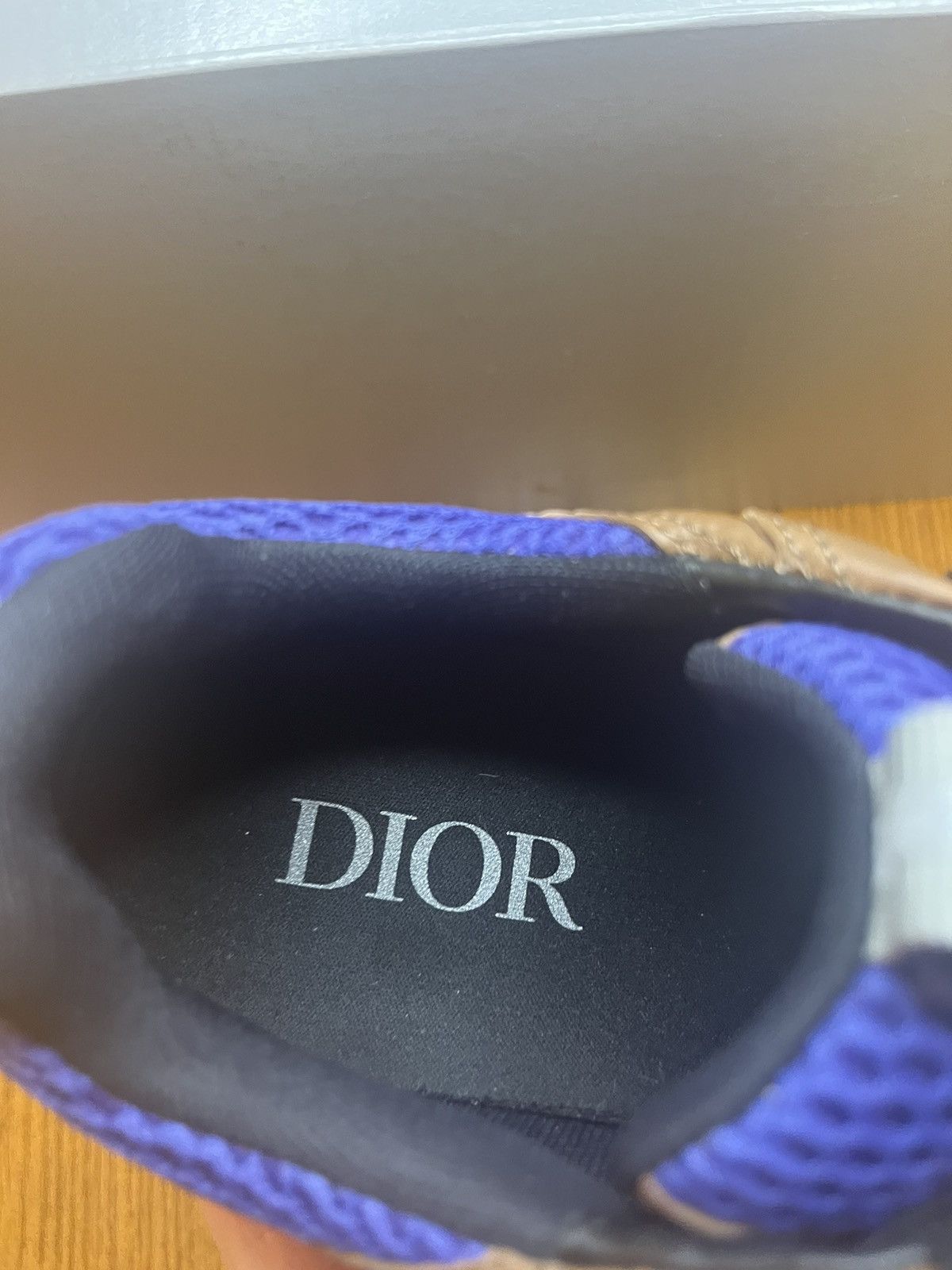 Dior Dior B22 Sneaker (Coffee/Violet) Size US 8 / EU 41 - 7 Thumbnail