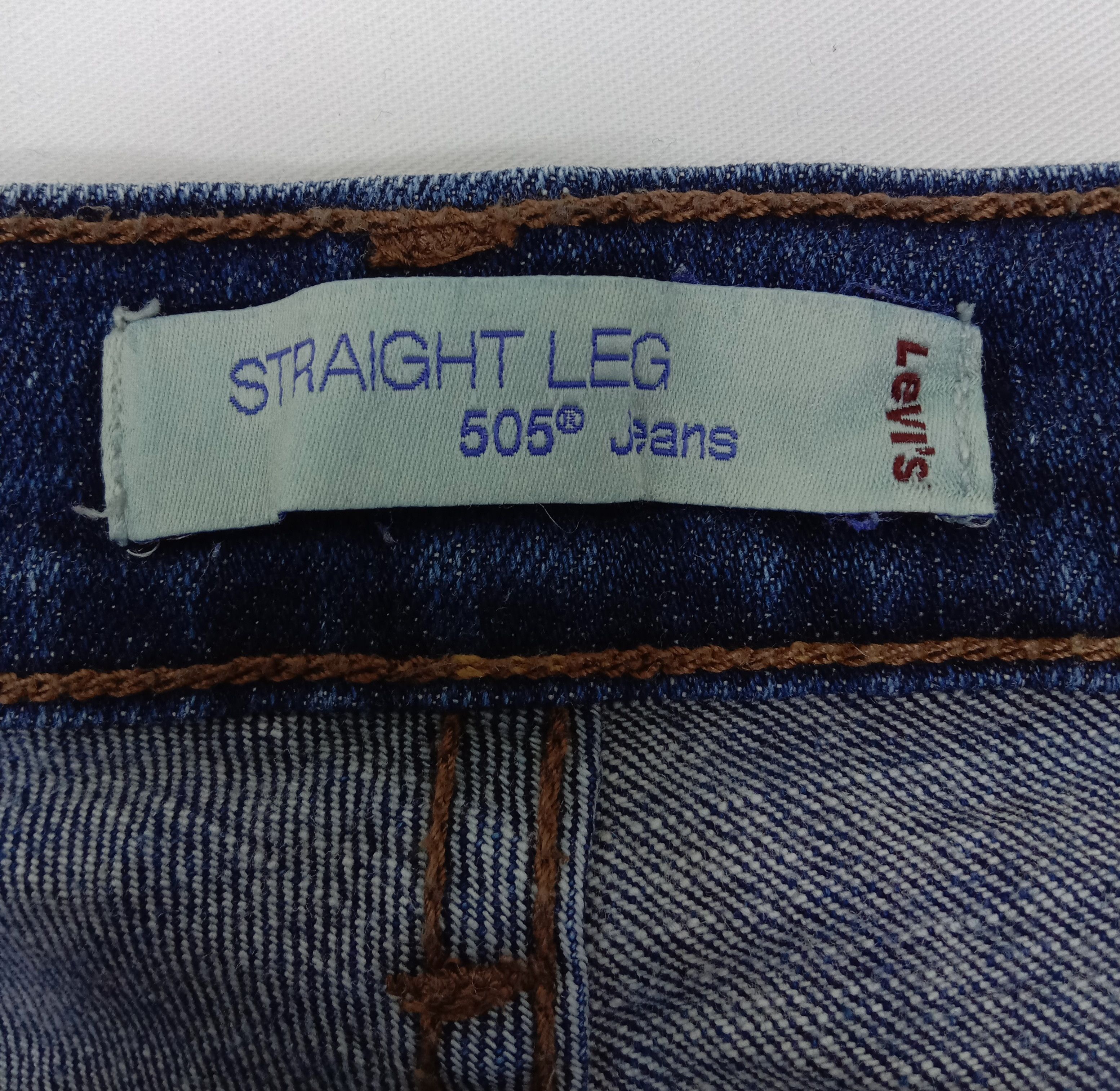 Levi's Vintage Levi's 505 Straight Leg Jeans Size 32" / US 10 / IT 46 - 11 Thumbnail