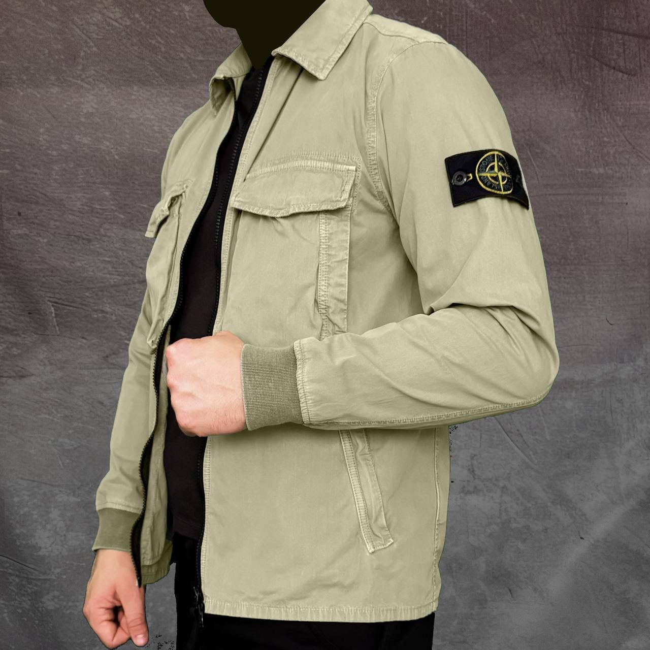 Massimo Osti × Stone Island Stone Island Garment Dyed Front Pockets Zip Overshirt Size US M / EU 48-50 / 2 - 2 Thumbnail