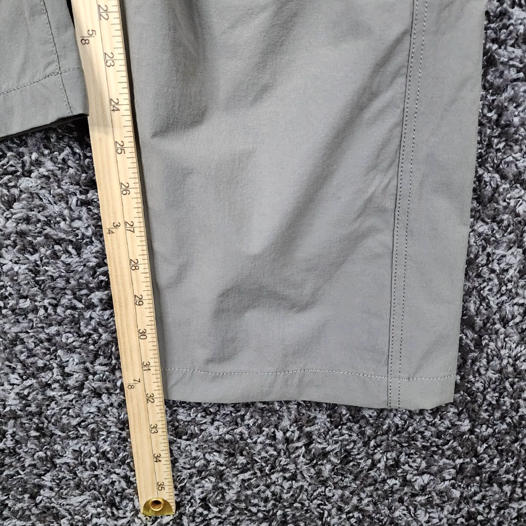 Vintage Free Soldier Pants Mens 36x32 Gray/Muted Green Belted Tactical Straight Size US 36 / EU 52 - 4 Thumbnail