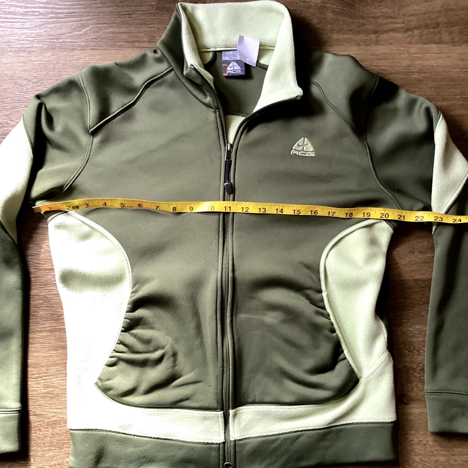 Nike Nike Vintage ACG Zip Up Green-XL Size XL / US 12-14 / IT 48-50 - 3 Thumbnail