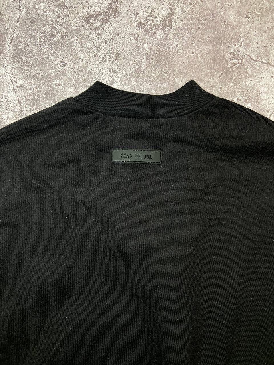 Essentials × Fear of God Essentials Fear of Gog Black Cotton T- Size US S / EU 44-46 / 1 - 5 Thumbnail