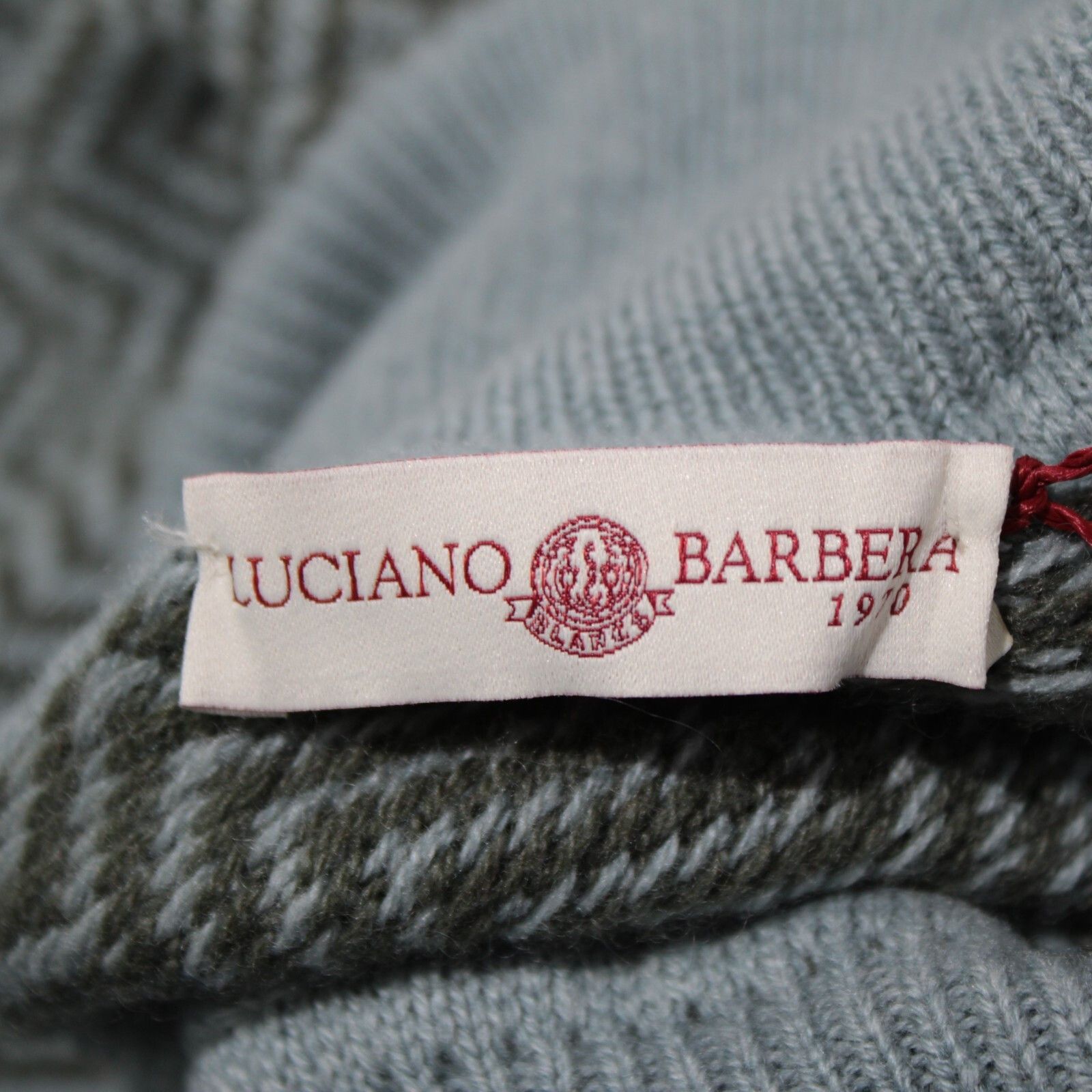 Luciano Barbera Luciano Barbera Sweater Size US M in Blue Size US M / EU 48-50 / 2 - 7 Thumbnail